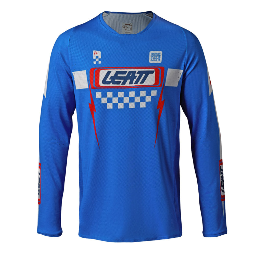 Leatt YOUTH Moto 4.5 MX Jersey 2027 Speed Blue