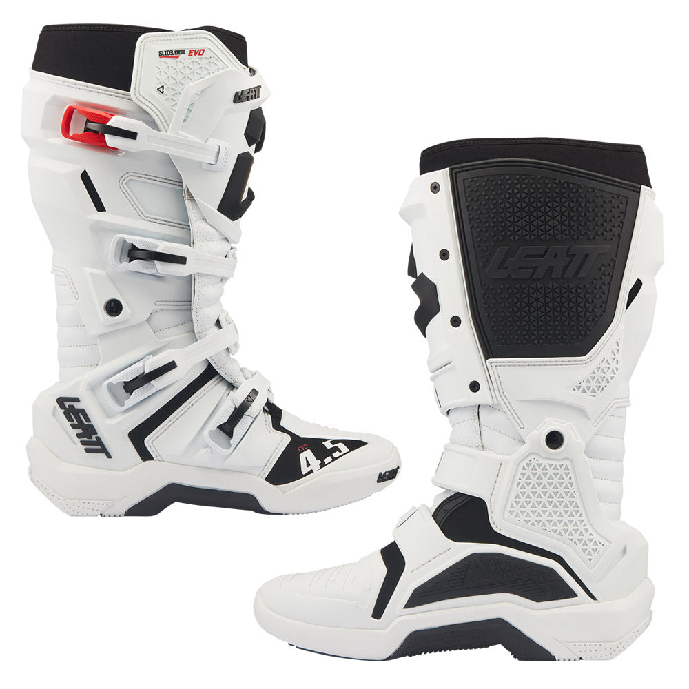 Leatt Moto 4.5 Evo MX Boot 2027 White
