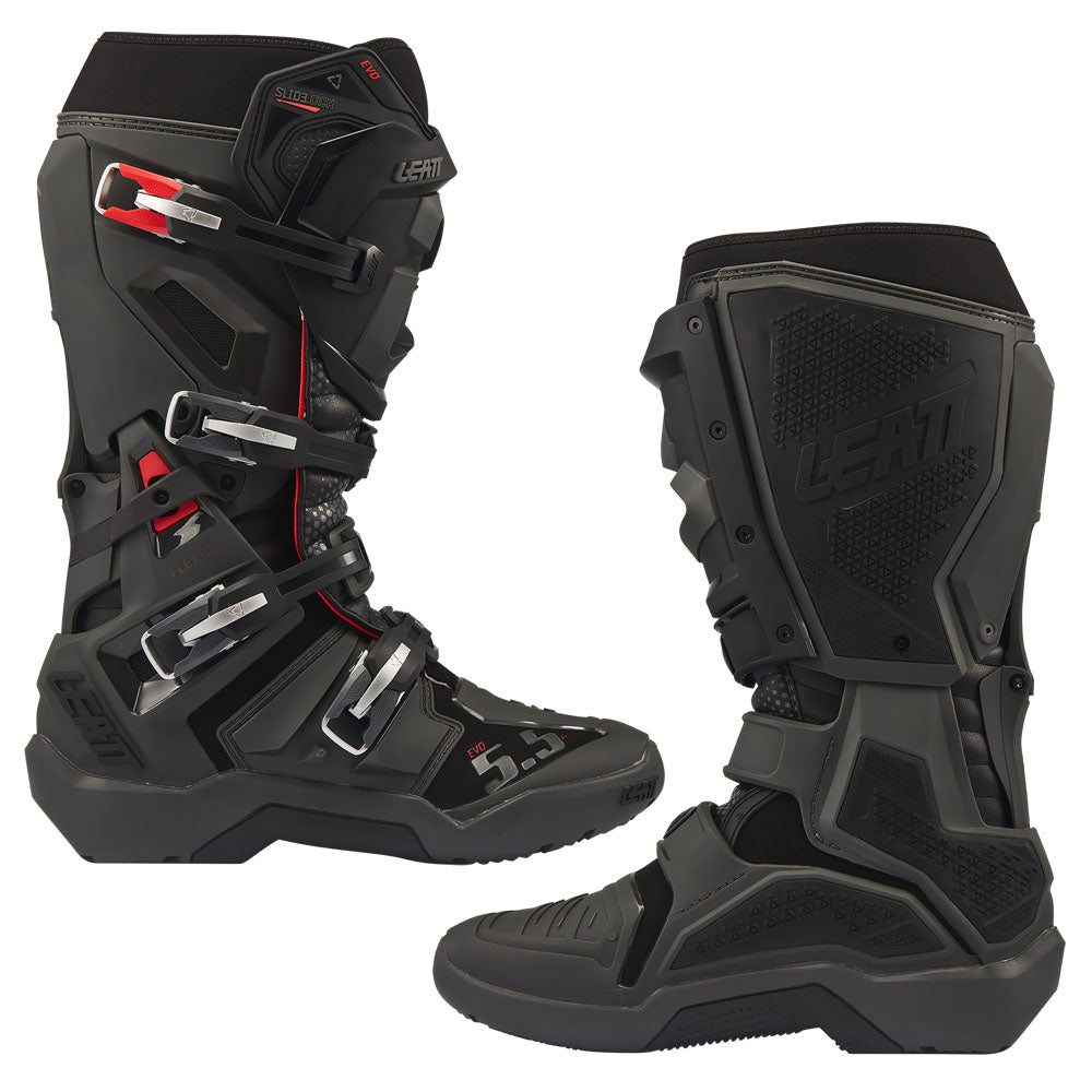 Leatt Moto 5.5 Flexlock Evo Enduro Boot 2027 Graphene Black