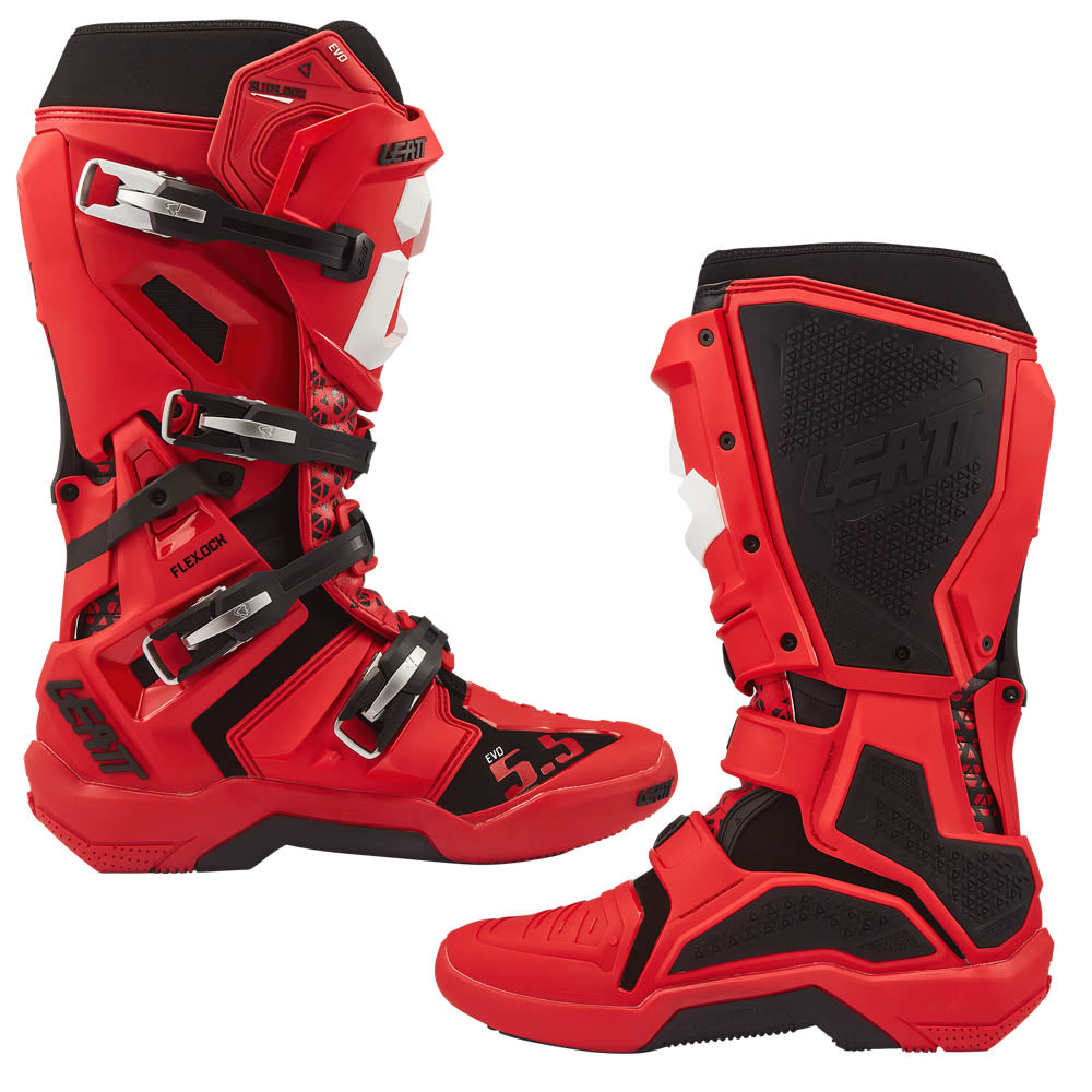Leatt Moto 5.5 Flexlock Evo MX Boot 2027 Red