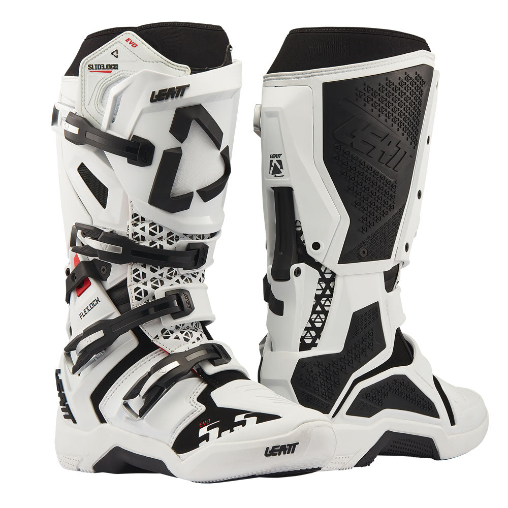 Leatt Moto 5.5 Flexlock Evo MX Boot 2027 White