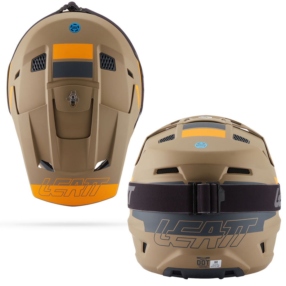 Leatt Moto 3.5 V27 MX Helmet Khaki Brown