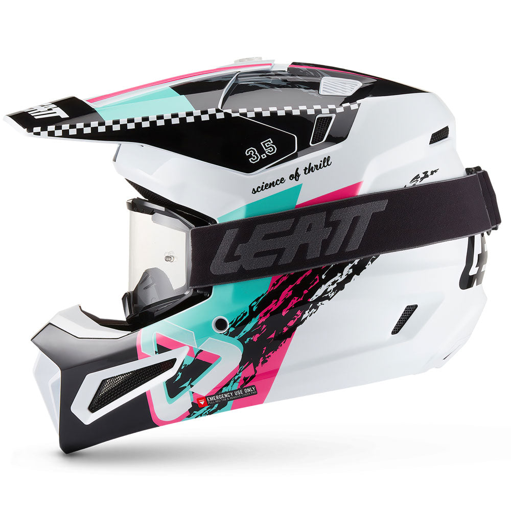 Leatt Moto 3.5 V27 MX Helmet Pink
