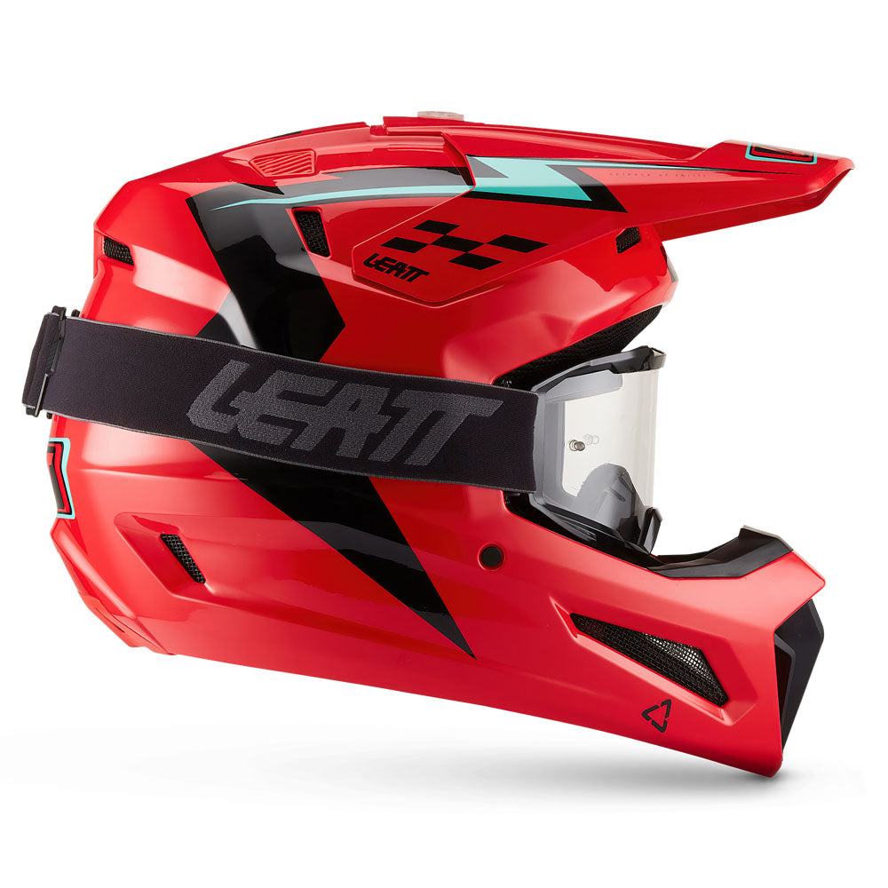 Leatt Moto 3.5 V27 MX Helmet Red