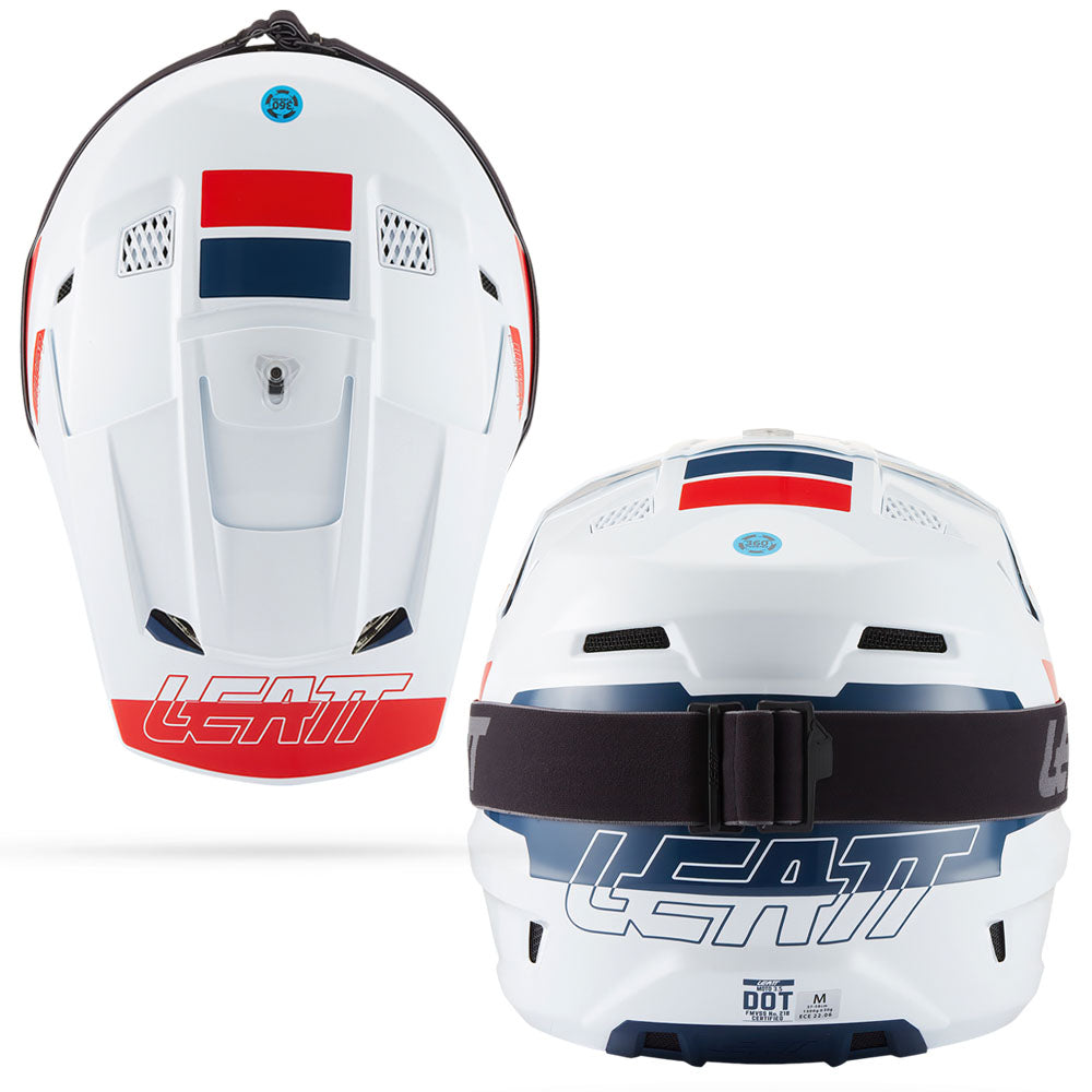 Leatt Moto 3.5 V27 MX Helmet White