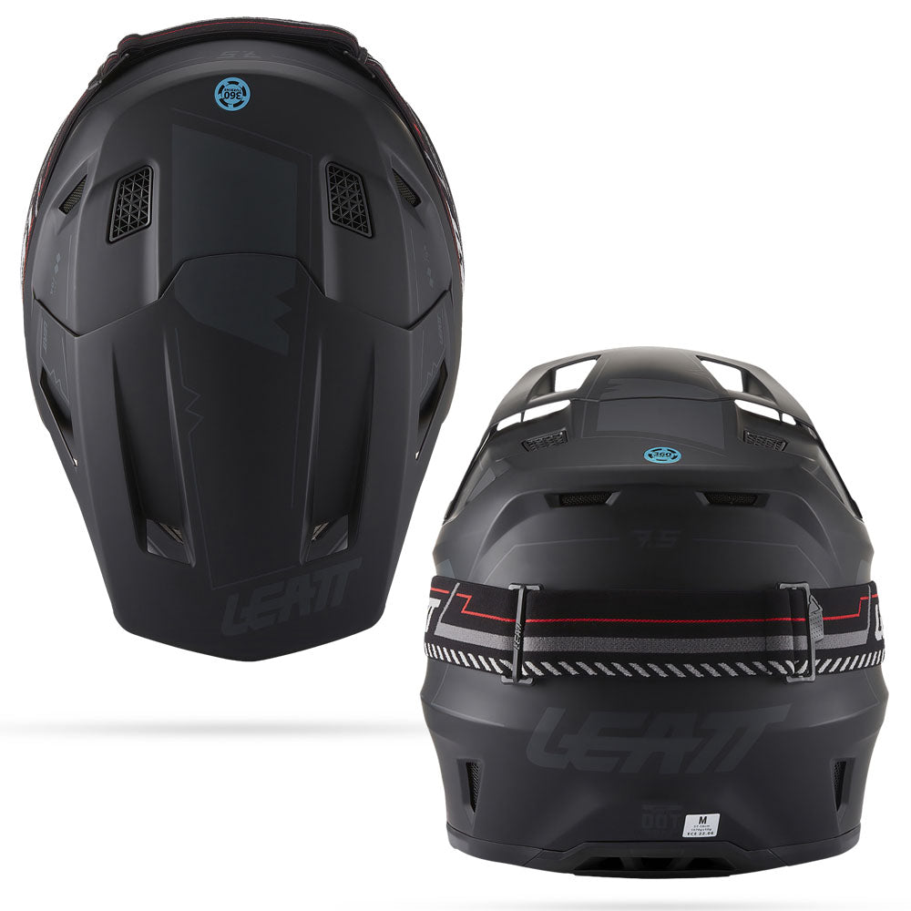 Leatt Moto 7.5 V27 MX Helmet Stealth Black