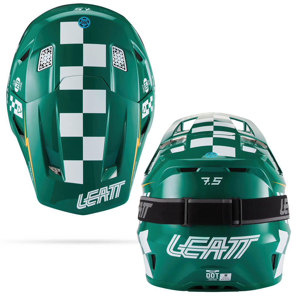Leatt Moto 7.5 V27 MX Helmet Jade Green