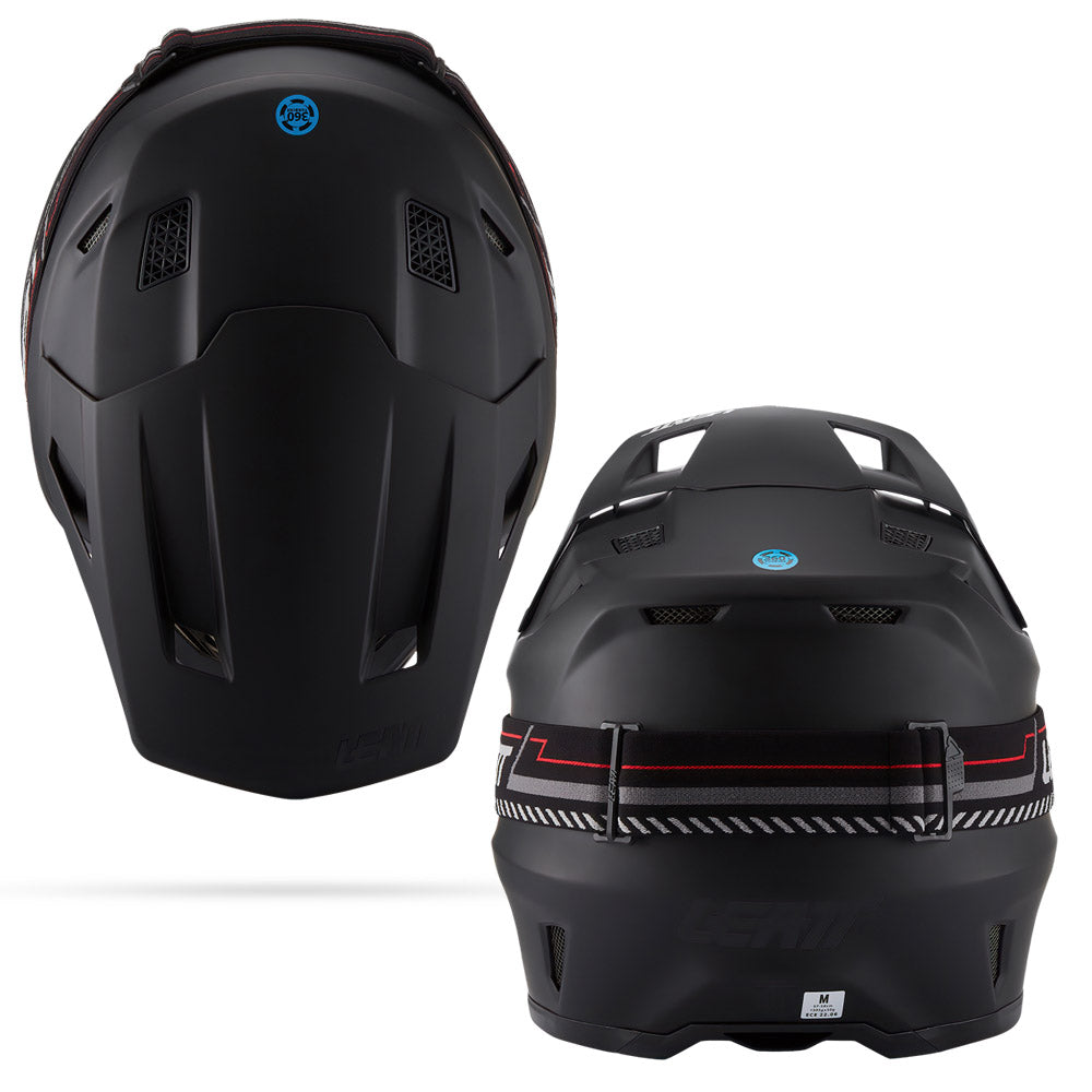 Leatt Moto 8.5 V27 MX Helmet Satin Black