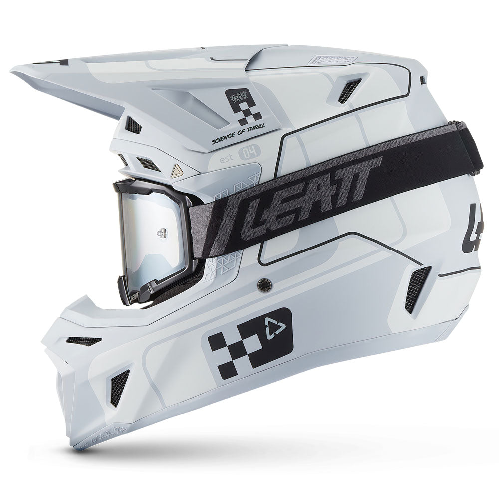Leatt Moto 8.5 V27 MX Helmet Grey