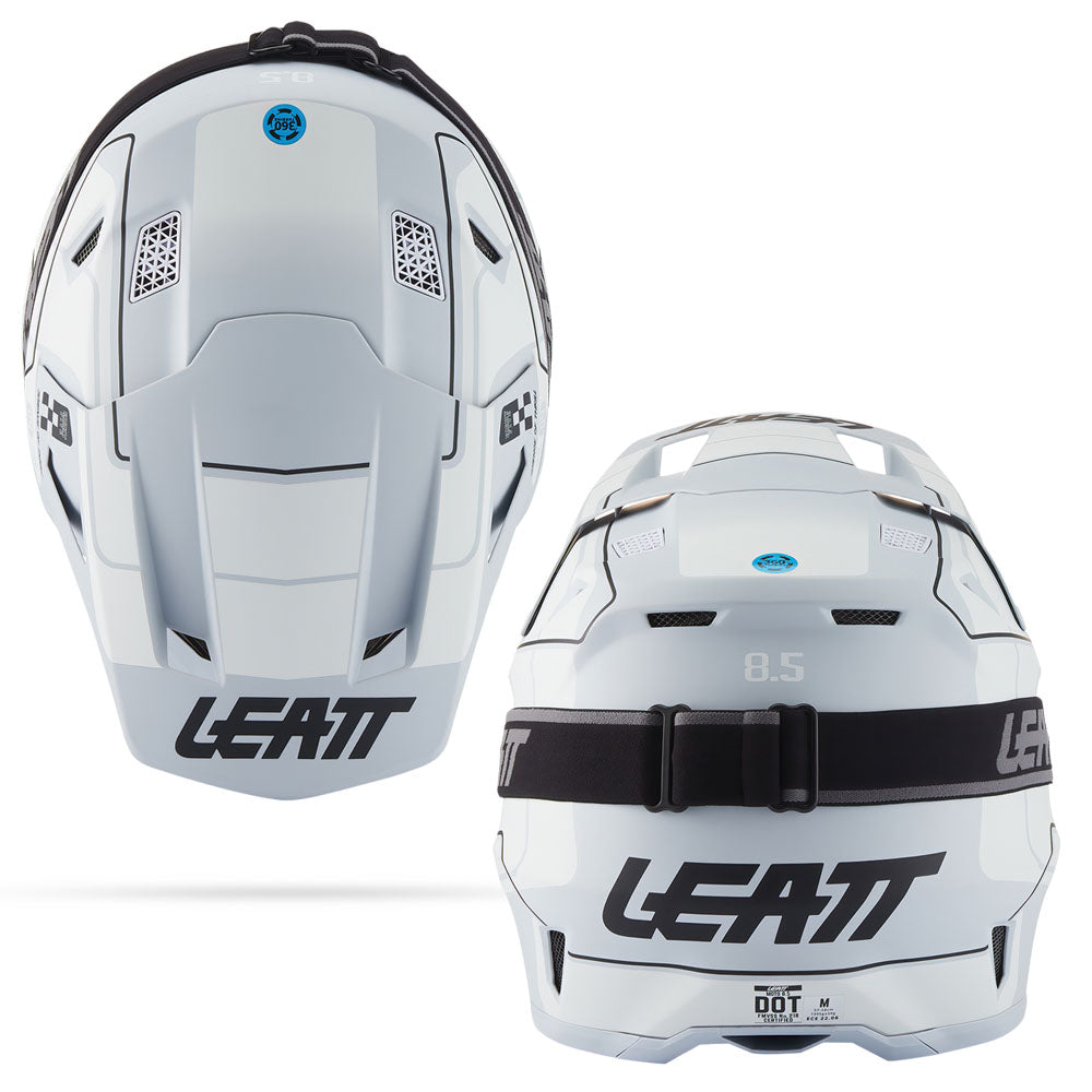 Leatt Moto 8.5 V27 MX Helmet Grey