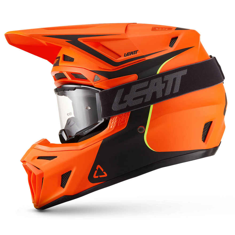 Leatt Moto 8.5 V27 MX Helmet Fire Orange