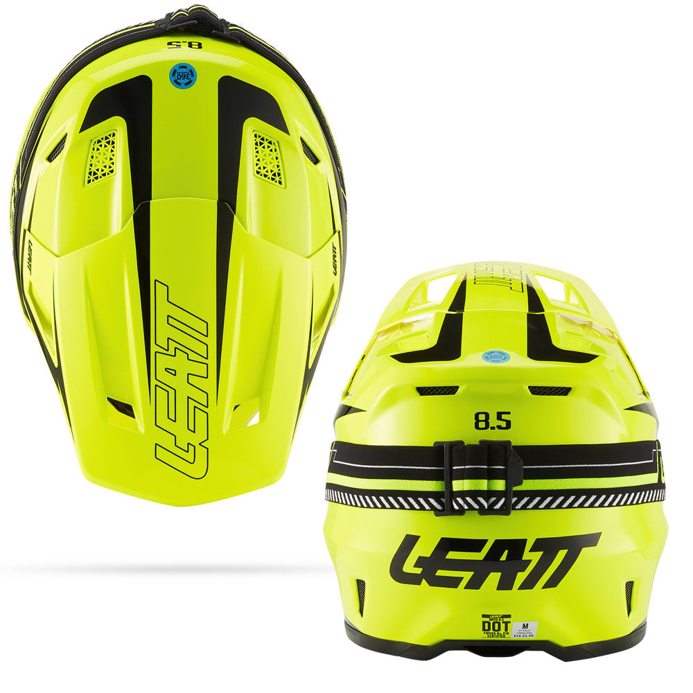 Leatt Moto 8.5 V27 MX Helmet Neon Yellow