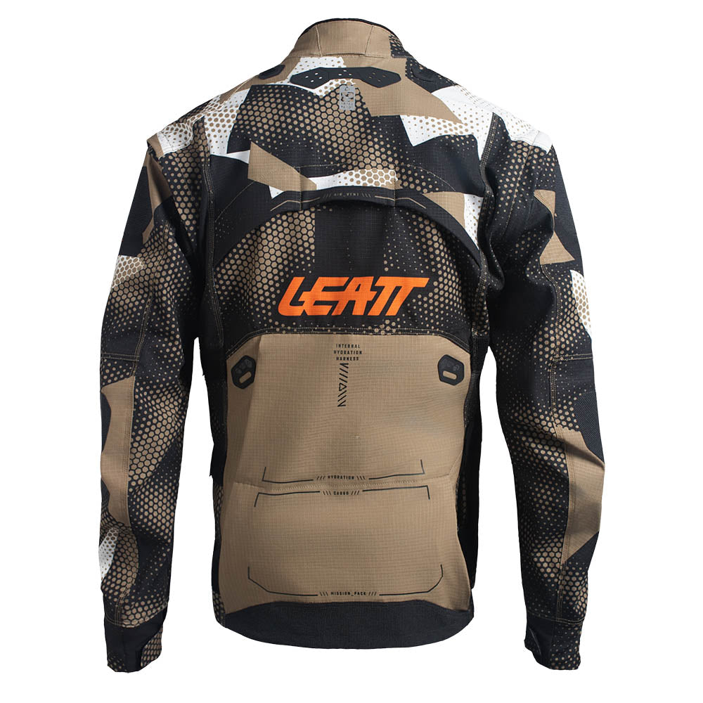 Leatt Moto 5.5 Enduro Jacket 2027 Camo Khaki Brown