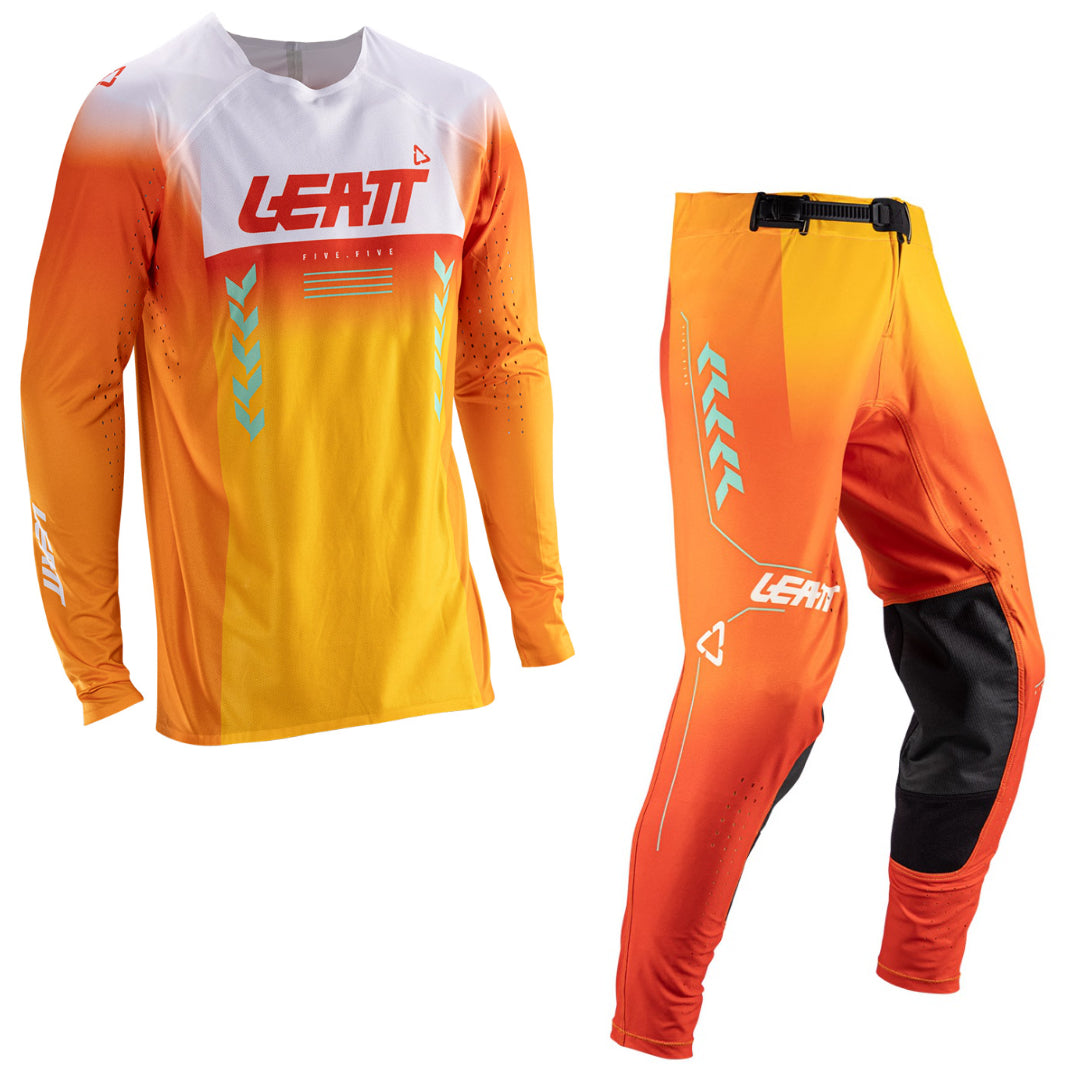 Leatt Moto 5.5 MX Kit Combo 2026 Orange
