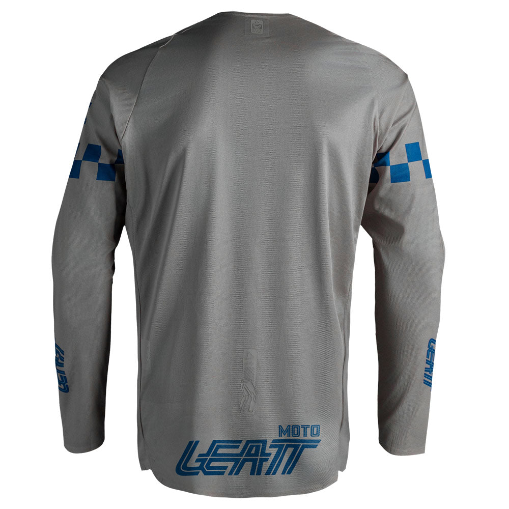 Leatt Moto 4.5 Enduro Jersey 2027 X-Flow Speed Steel Grey