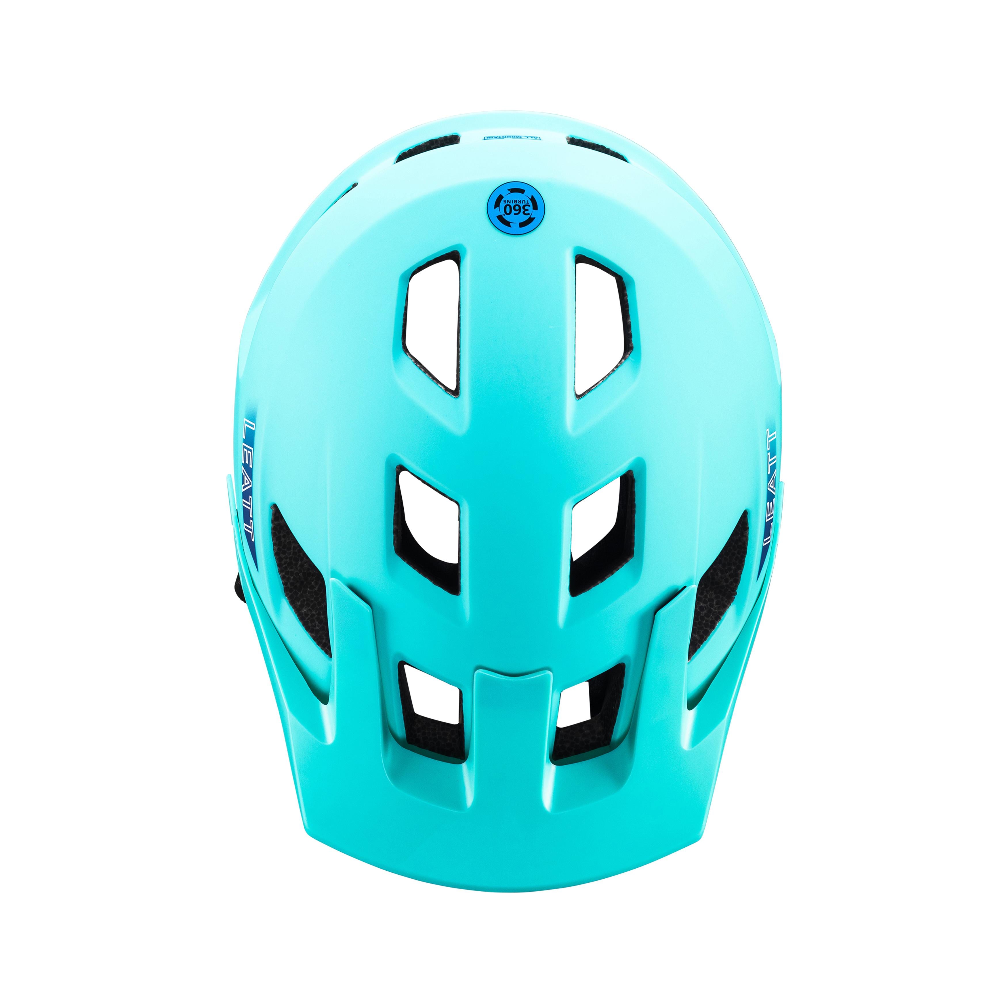 Leatt AllMtn 1.0 MTB Helmet JUNIOR Aqua