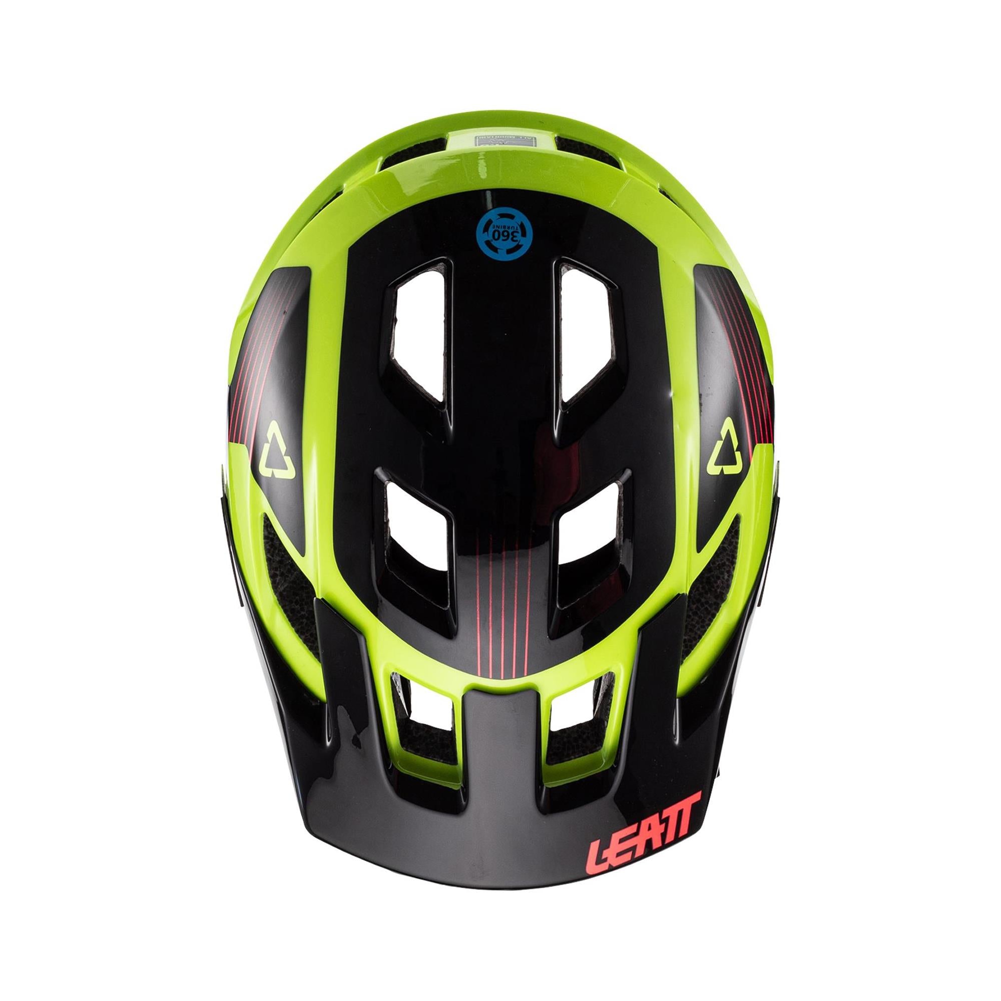 Leatt AllMnt 1.0 MTB Helmet JUNIOR Lime