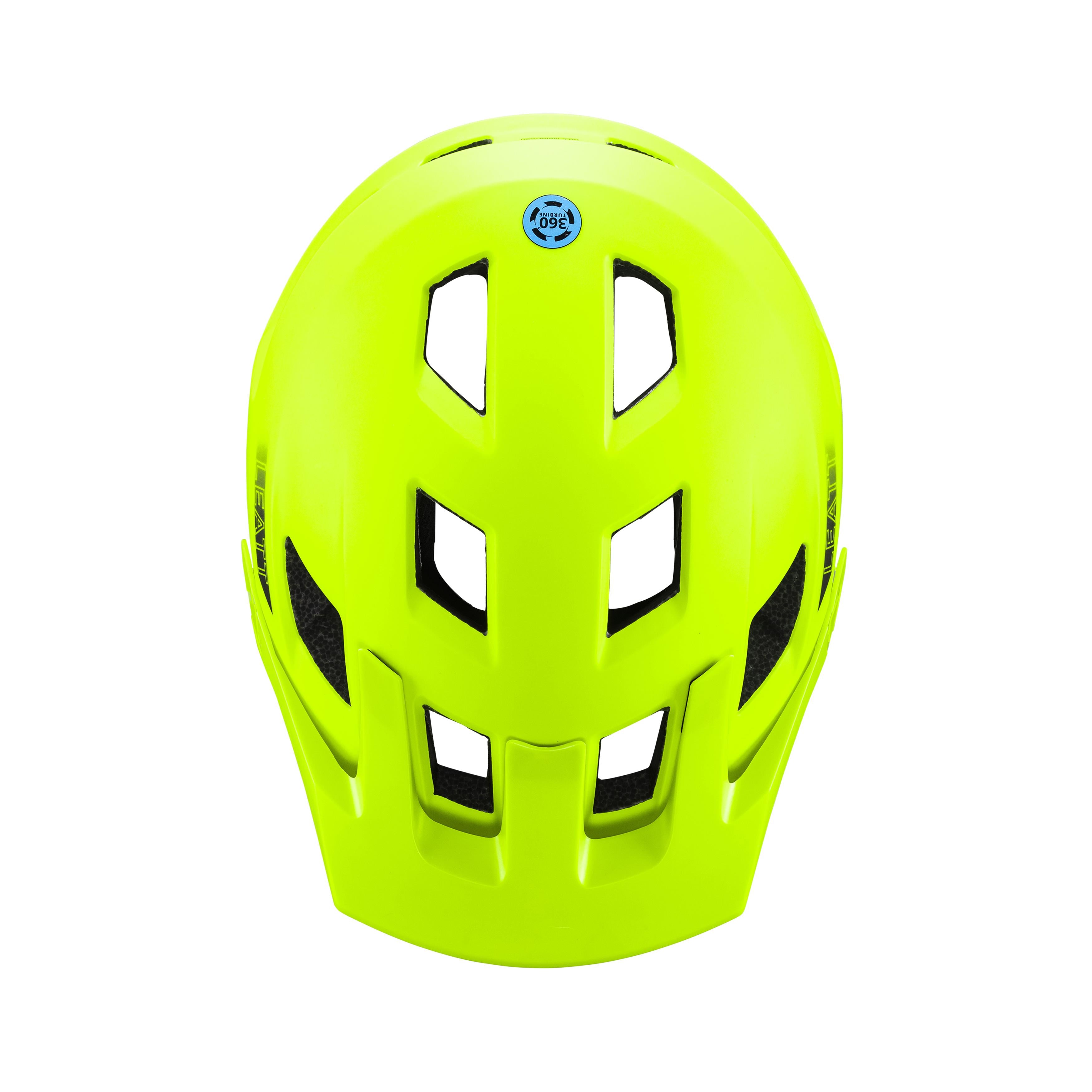 Leatt AllMtn 1.0 MTB Helmet Neon Yellow