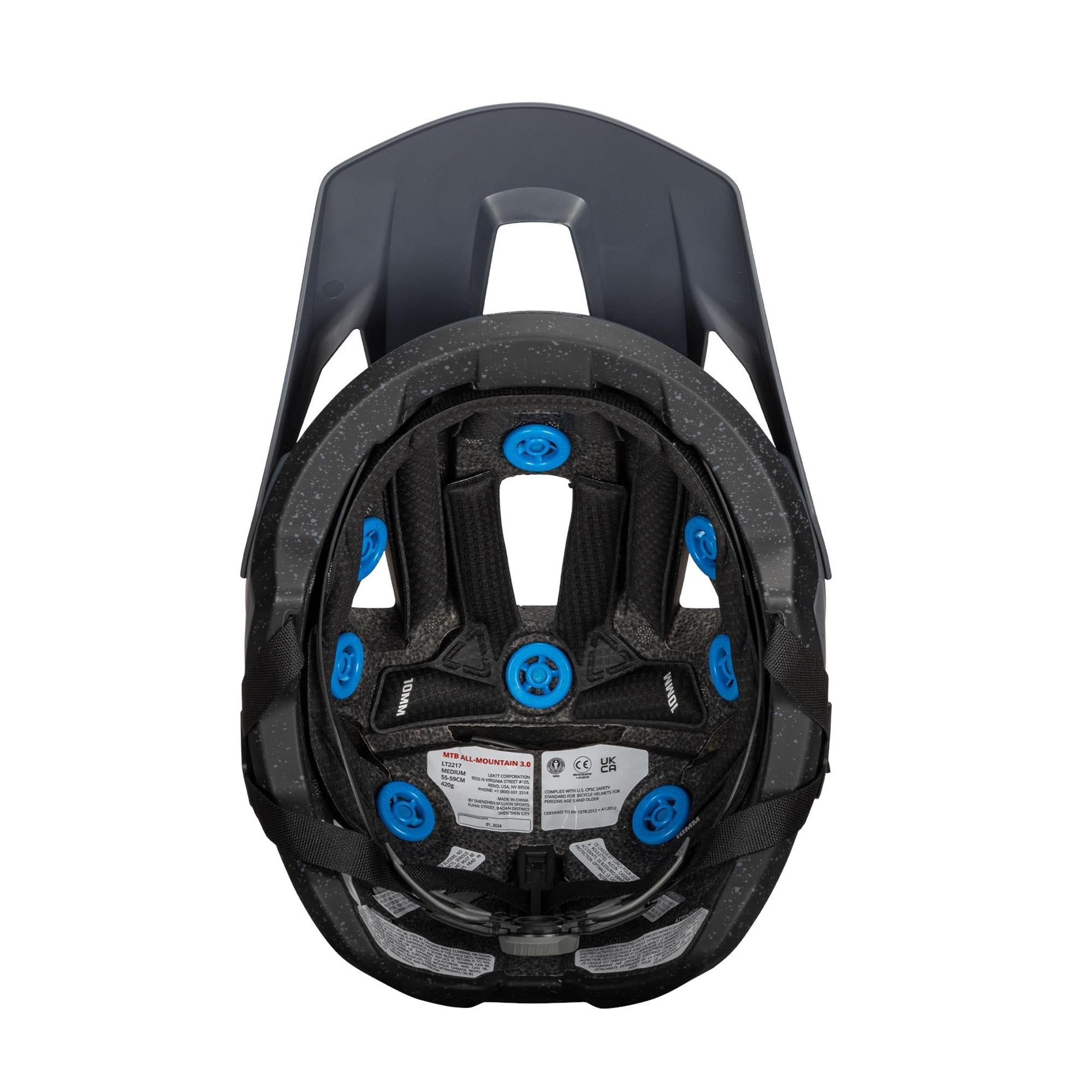 Leatt AllMtn 3.0 MTB Helmet Graphite