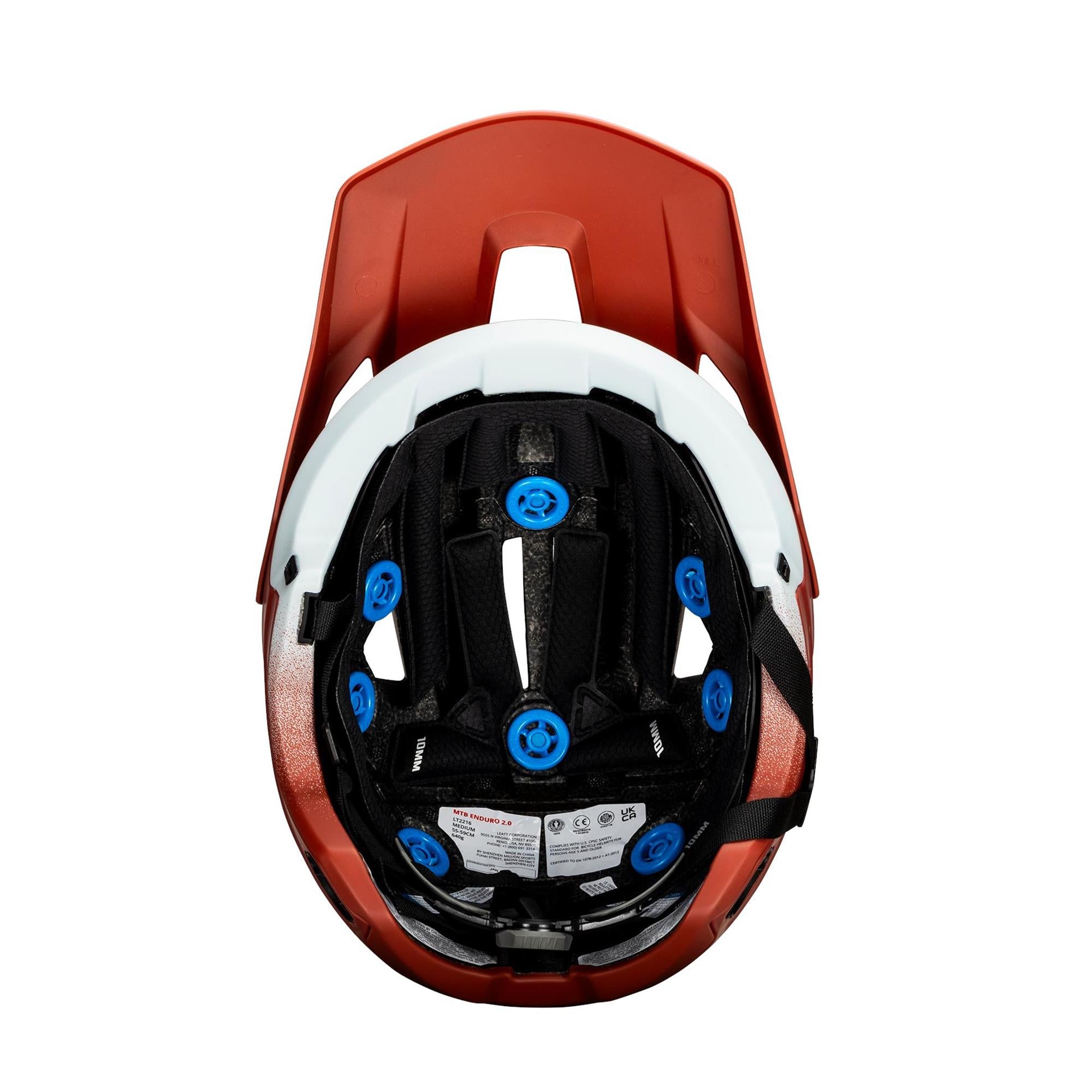 Leatt Enduro 2.0 MTB Helmet Lava Red