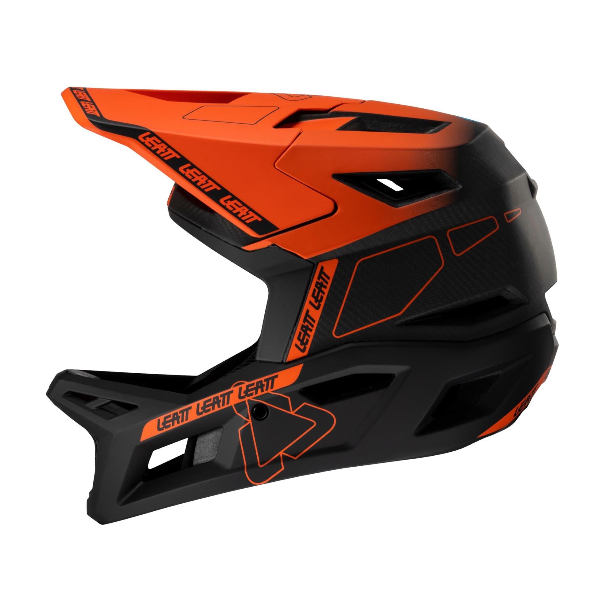 Leatt Gravity 6.0 Carbon MTB Helmet Glow Orange