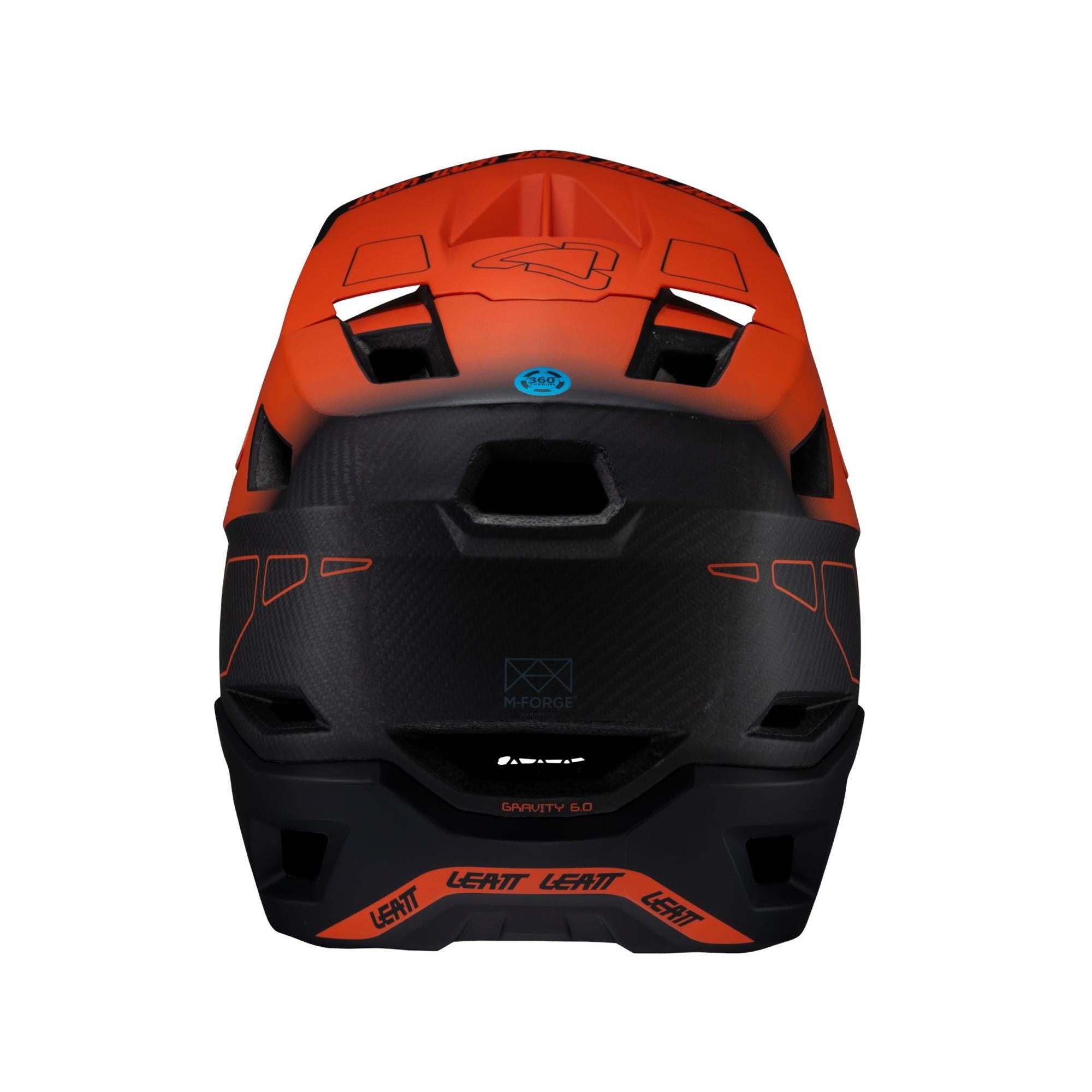 Leatt Gravity 6.0 Carbon MTB Helmet Glow Orange