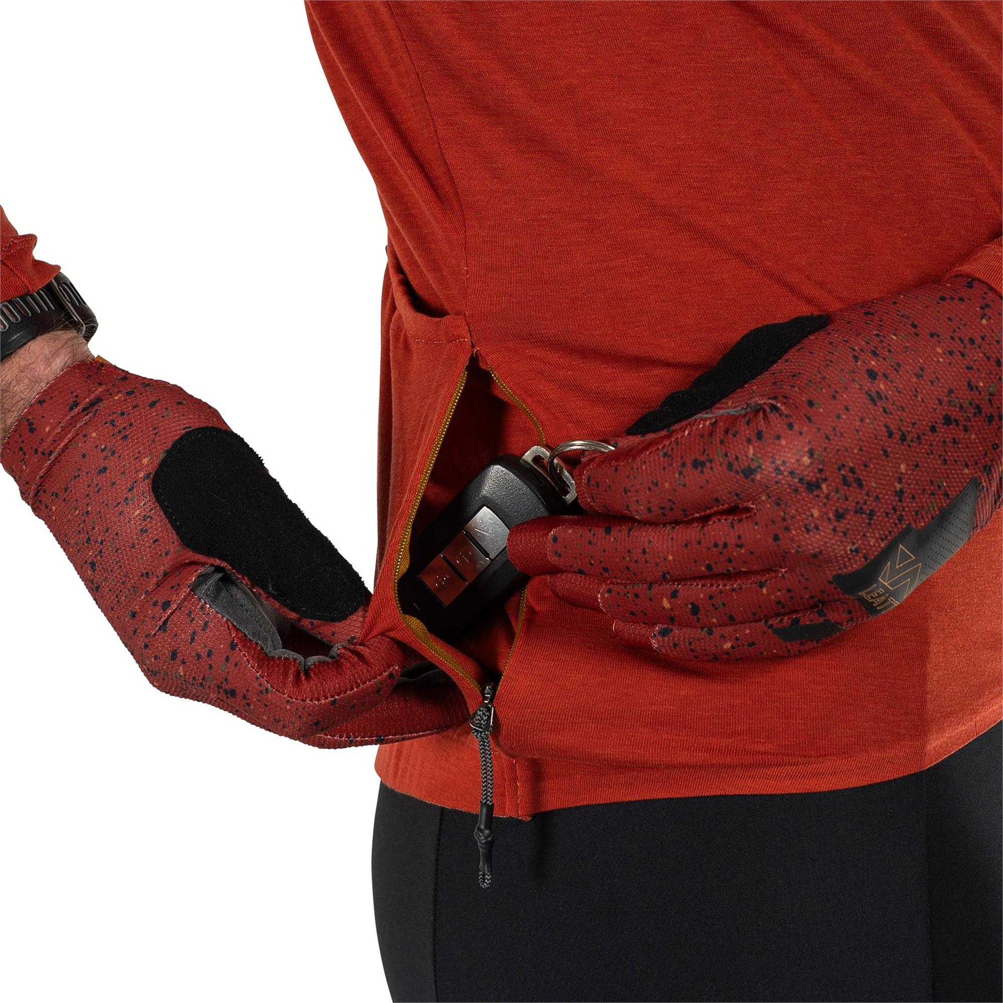 Leatt Long Sleeve Endurance 4.0 MTB Jersey Lava