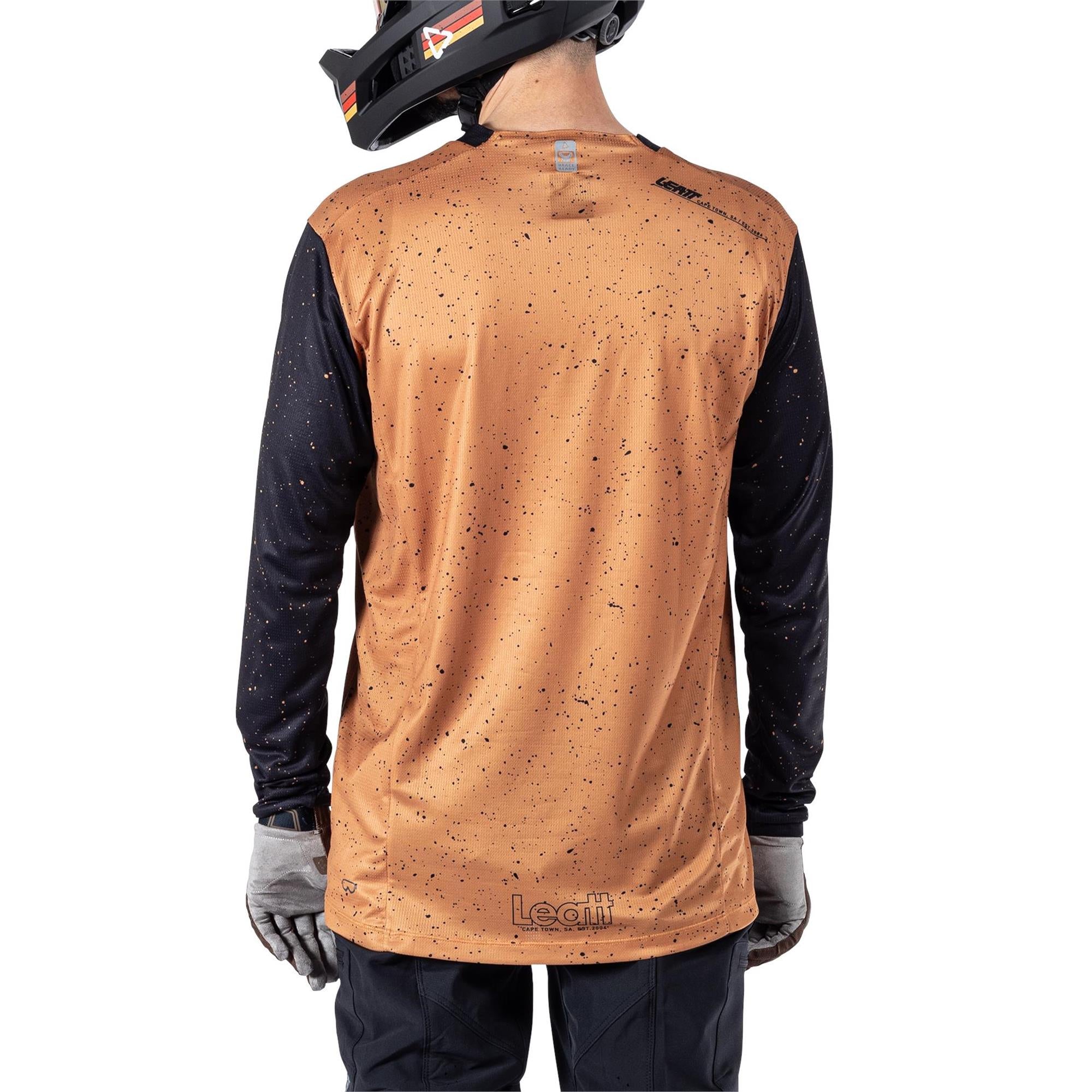 Leatt Enduro 4.0 MTB Jersey Rust