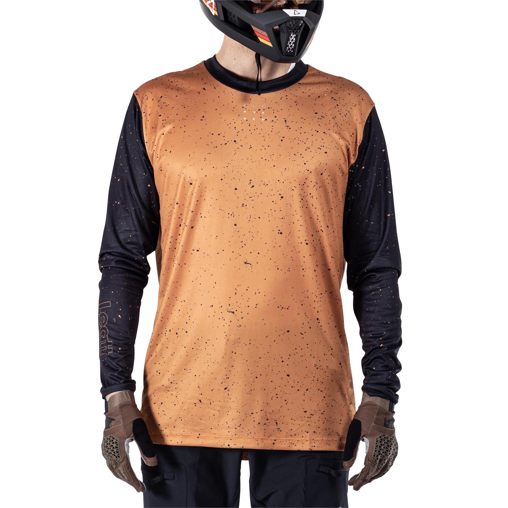 Leatt Enduro 4.0 MTB Jersey Rust