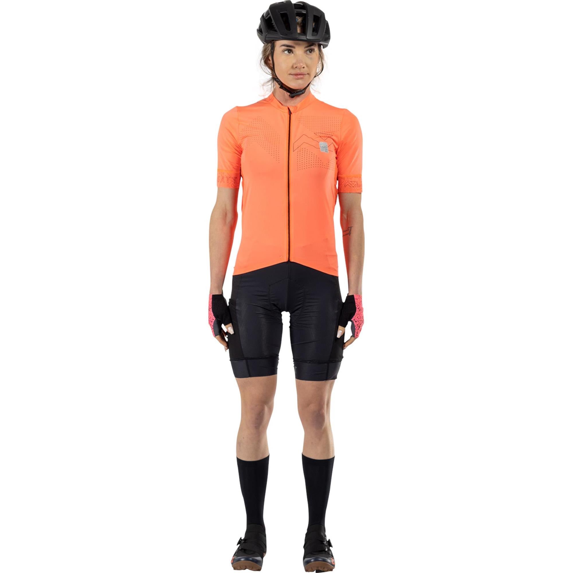 Leatt Women's Endurance 5.0 MTB Jersey Neon