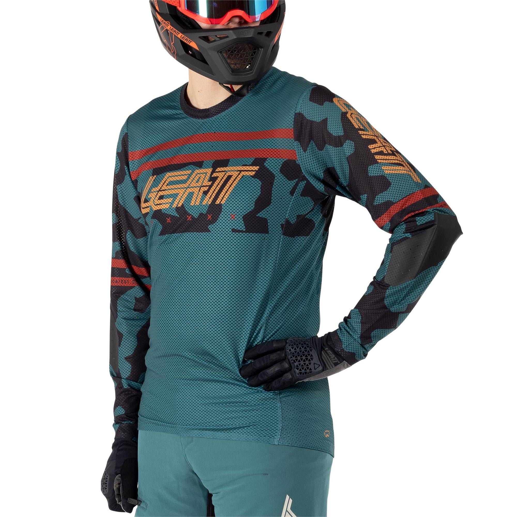 Leatt Gravity 4.0 MTB Jersey Teal