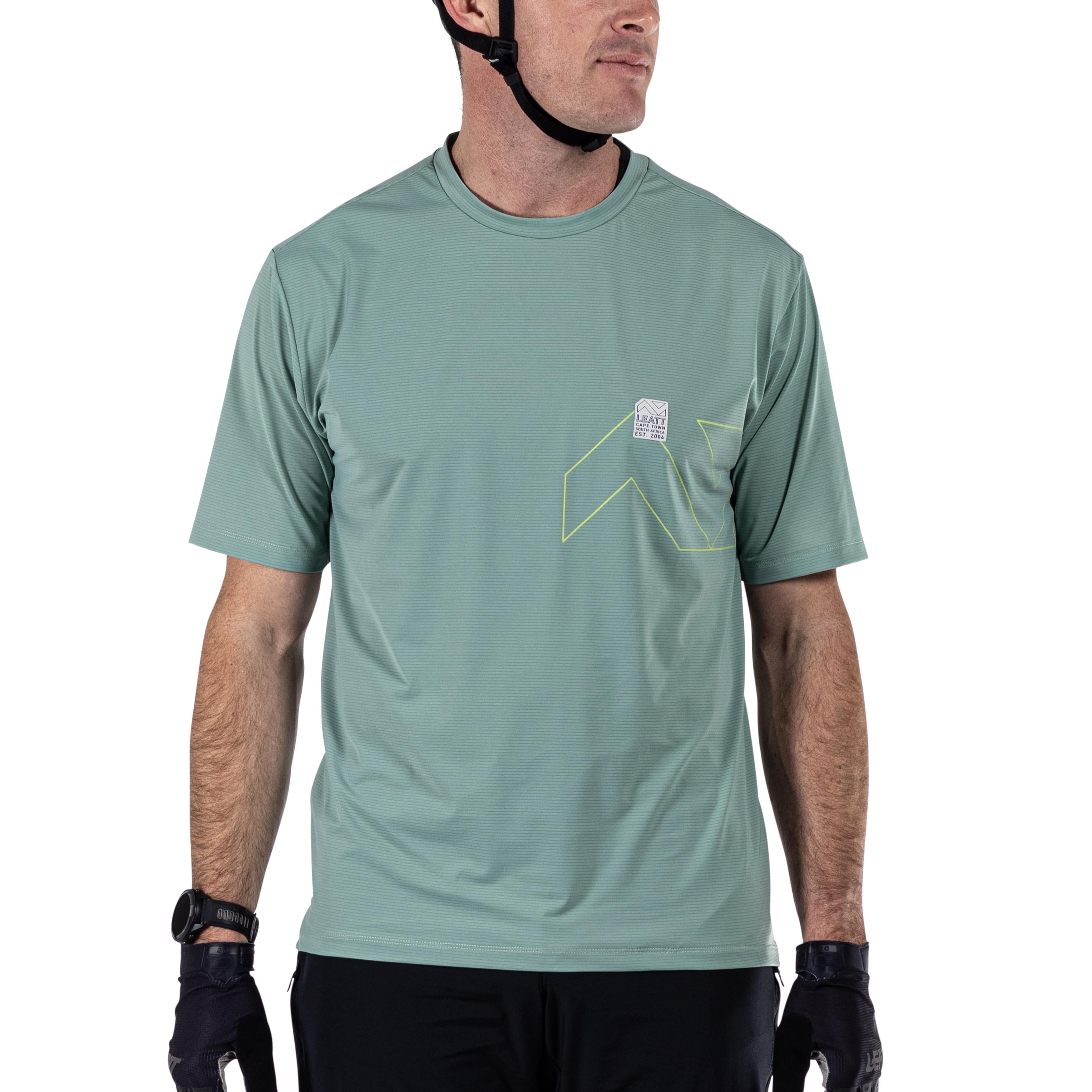 Leatt Trail X-Flow 1.0 MTB Jersey Pistachio