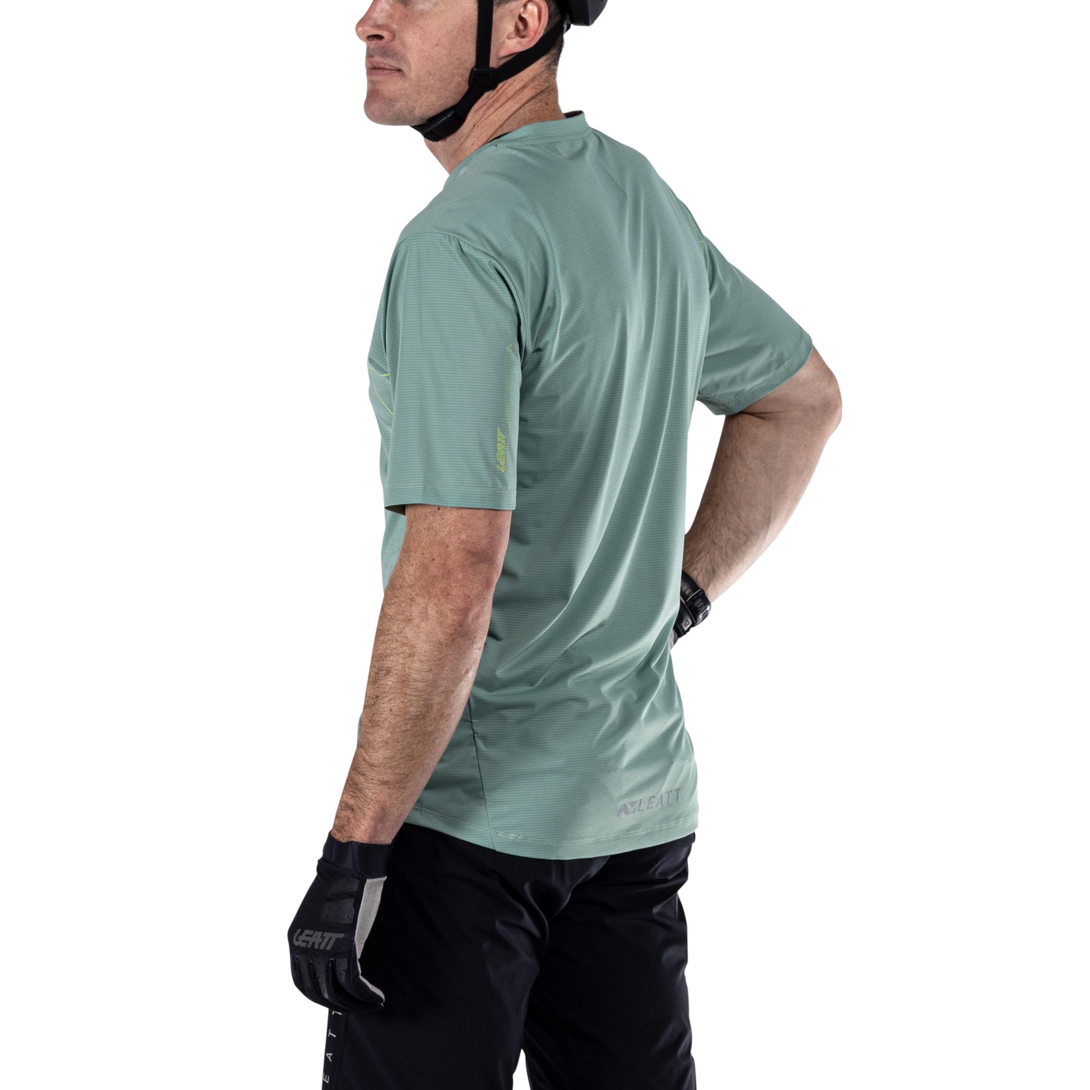 Leatt Trail X-Flow 1.0 MTB Jersey Pistachio