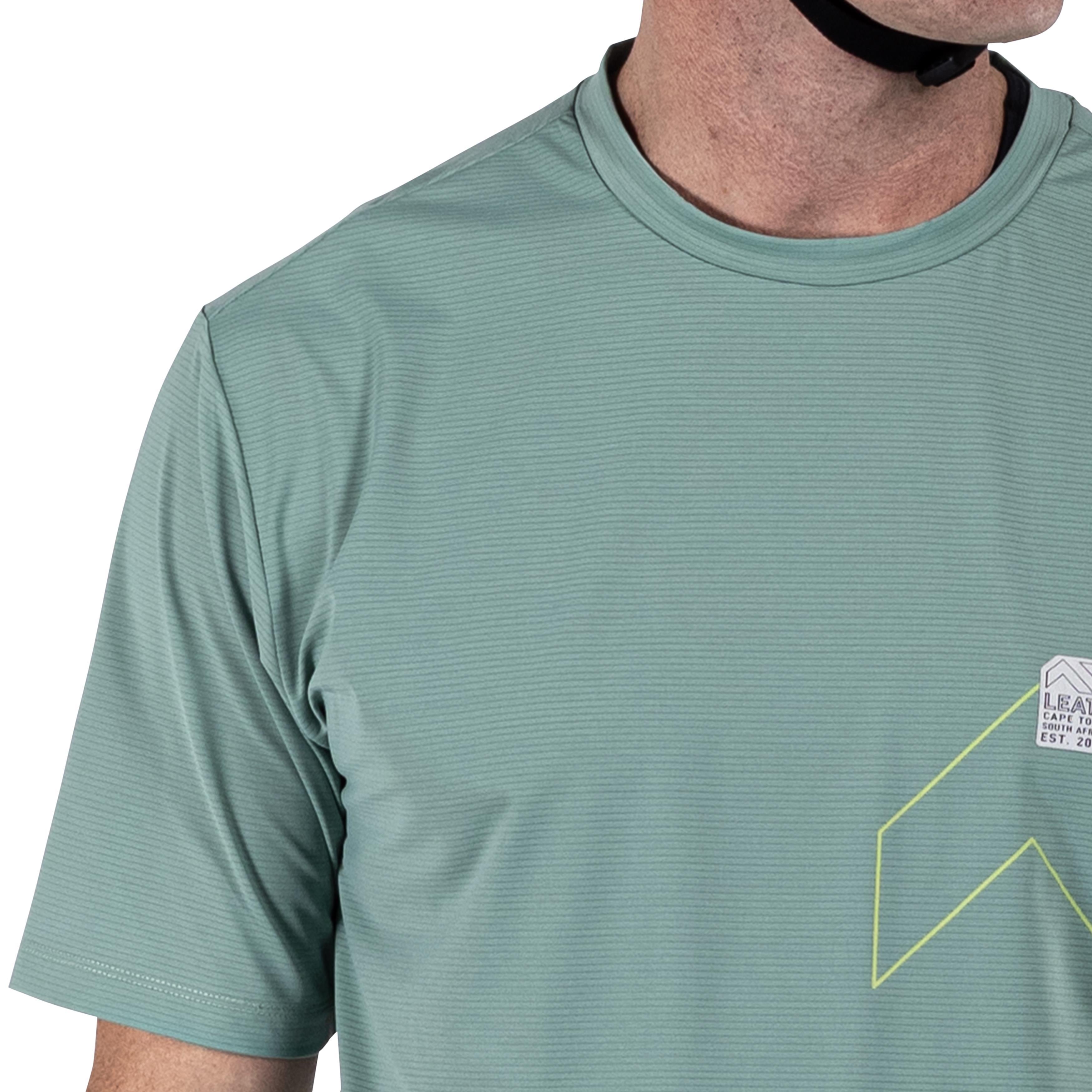 Leatt Trail X-Flow 1.0 MTB Jersey Pistachio