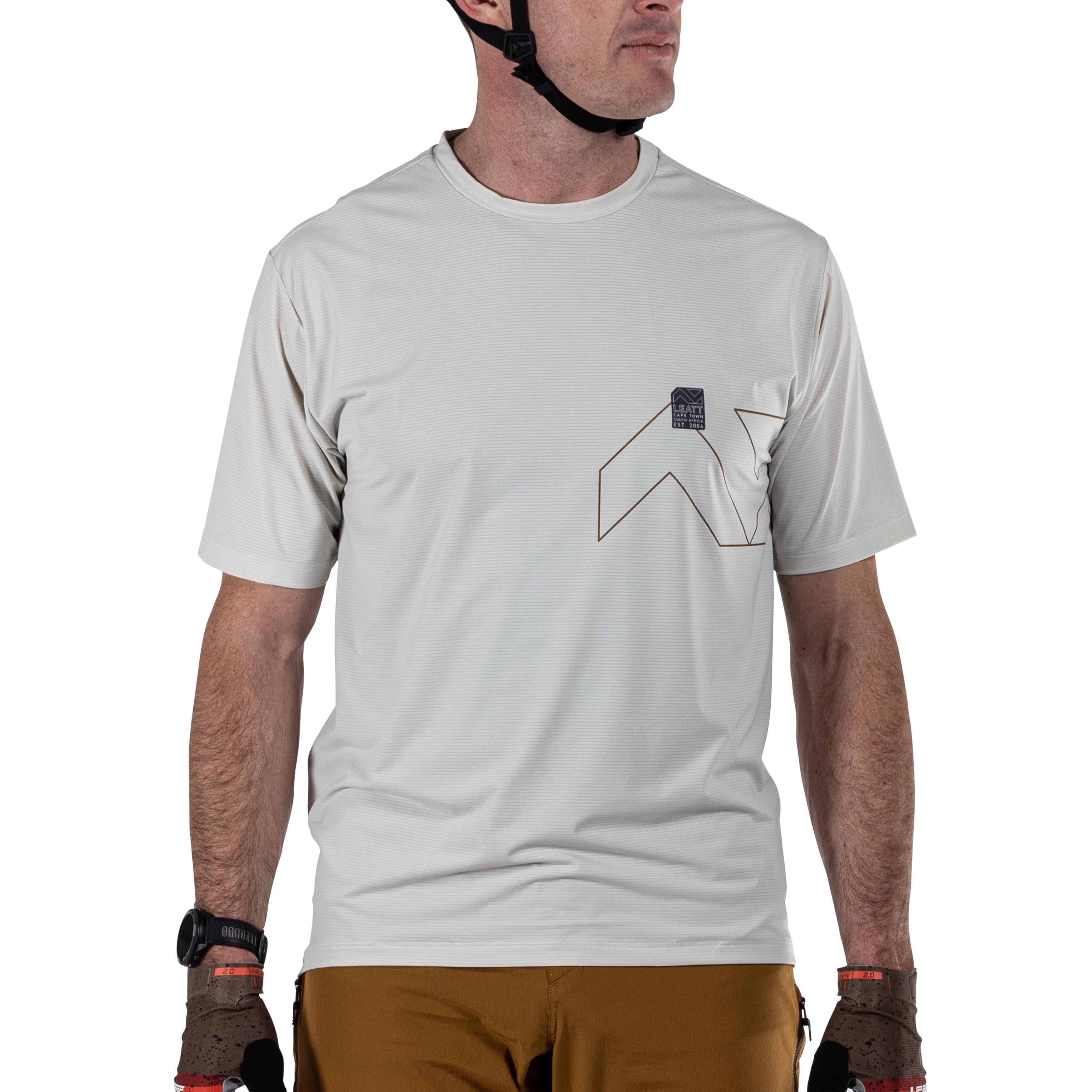 Leatt Trail X-Flow 1.0 MTB Jersey Cream