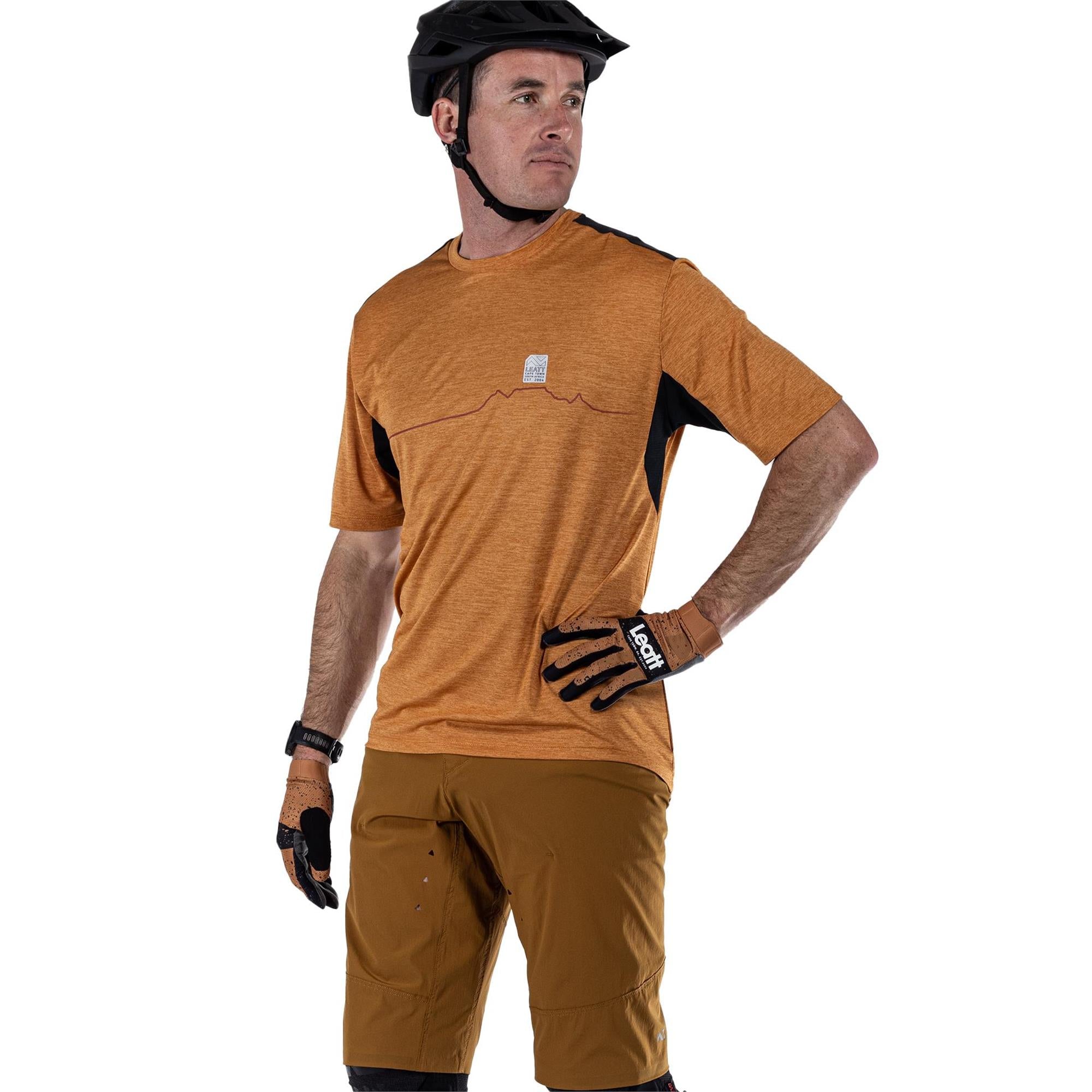 Leatt Trail 1.0 MTB Jersey Rust