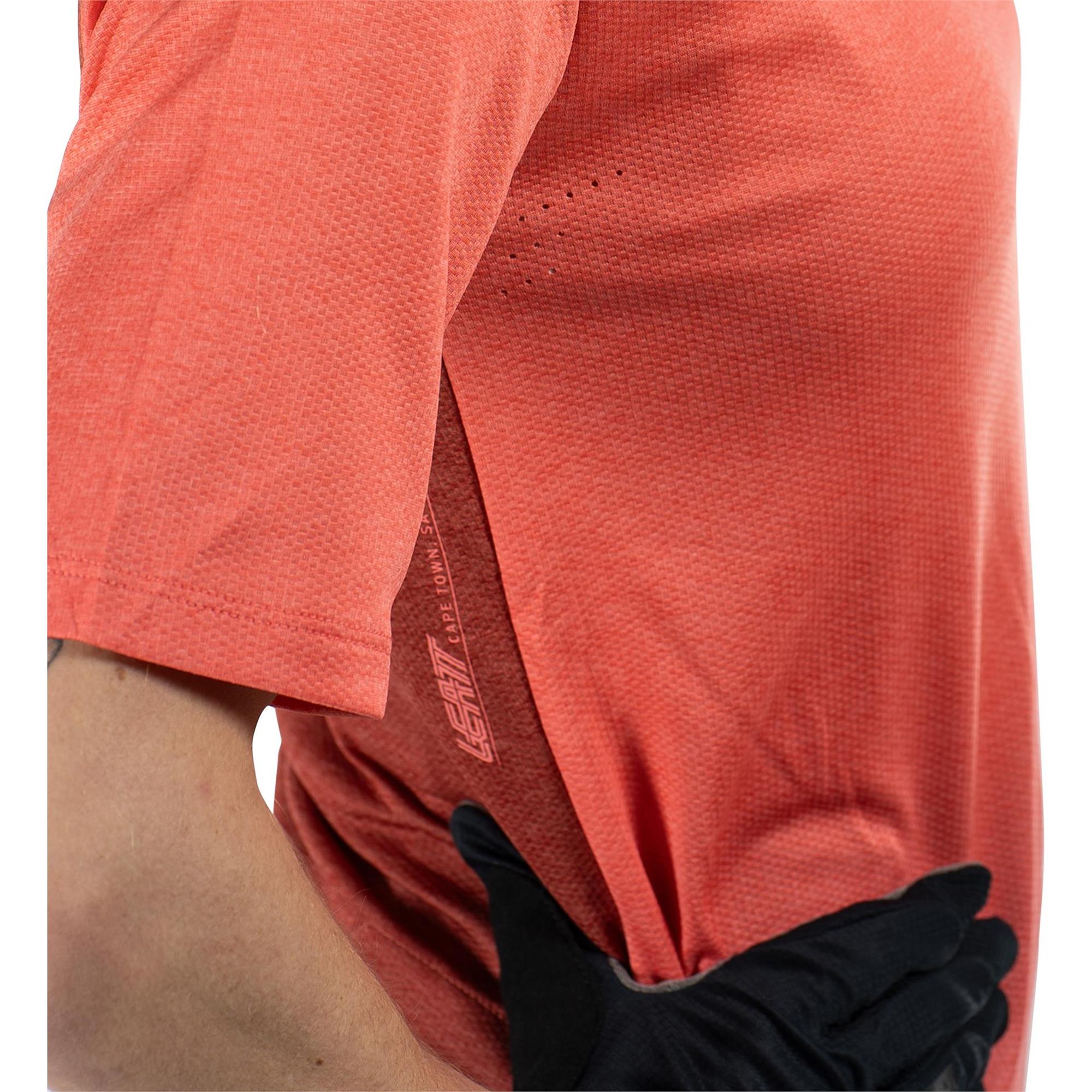 Leatt Women's Trail 2.0 MTB Jersey Coral