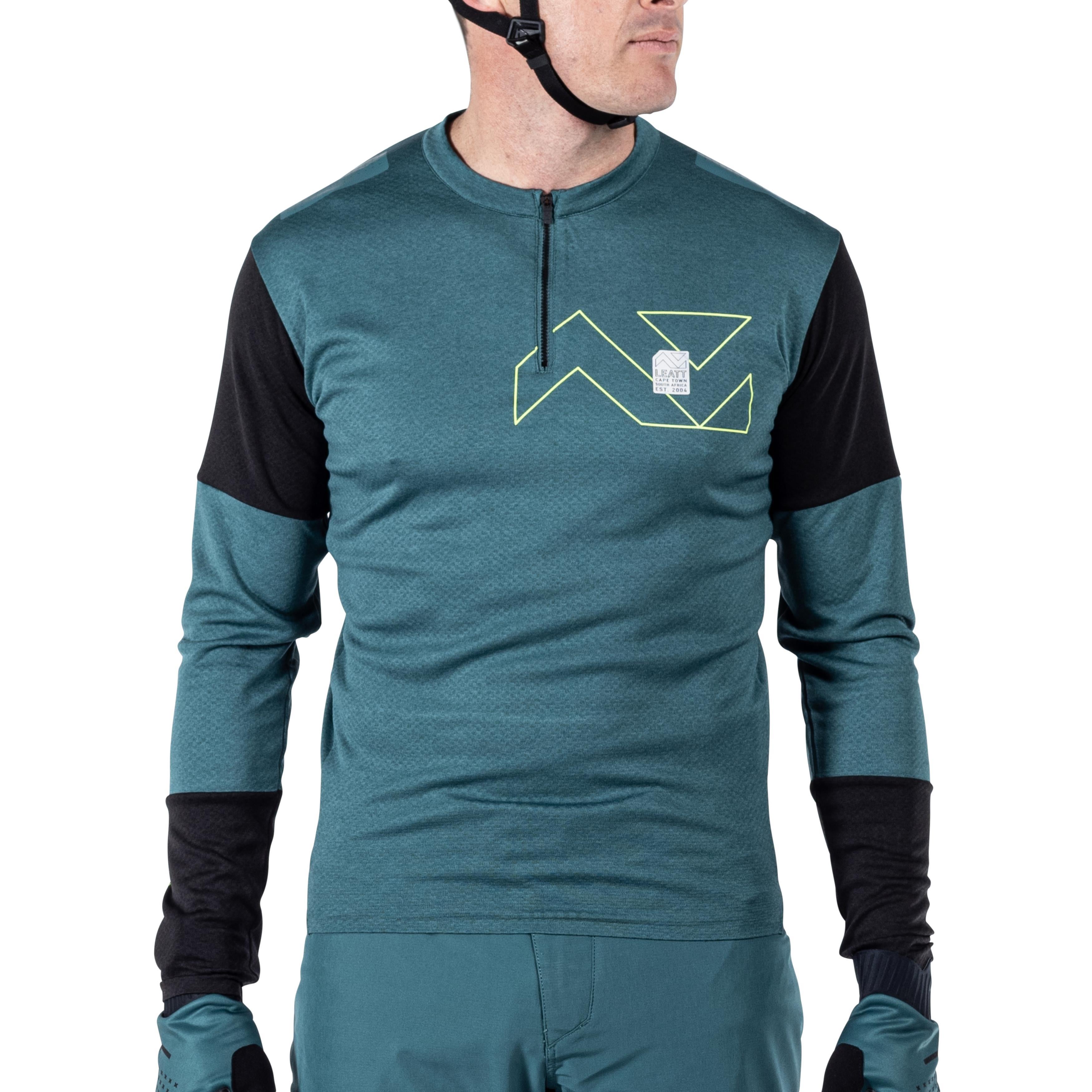 Leatt Trail 4.0 MTB Jersey Teal