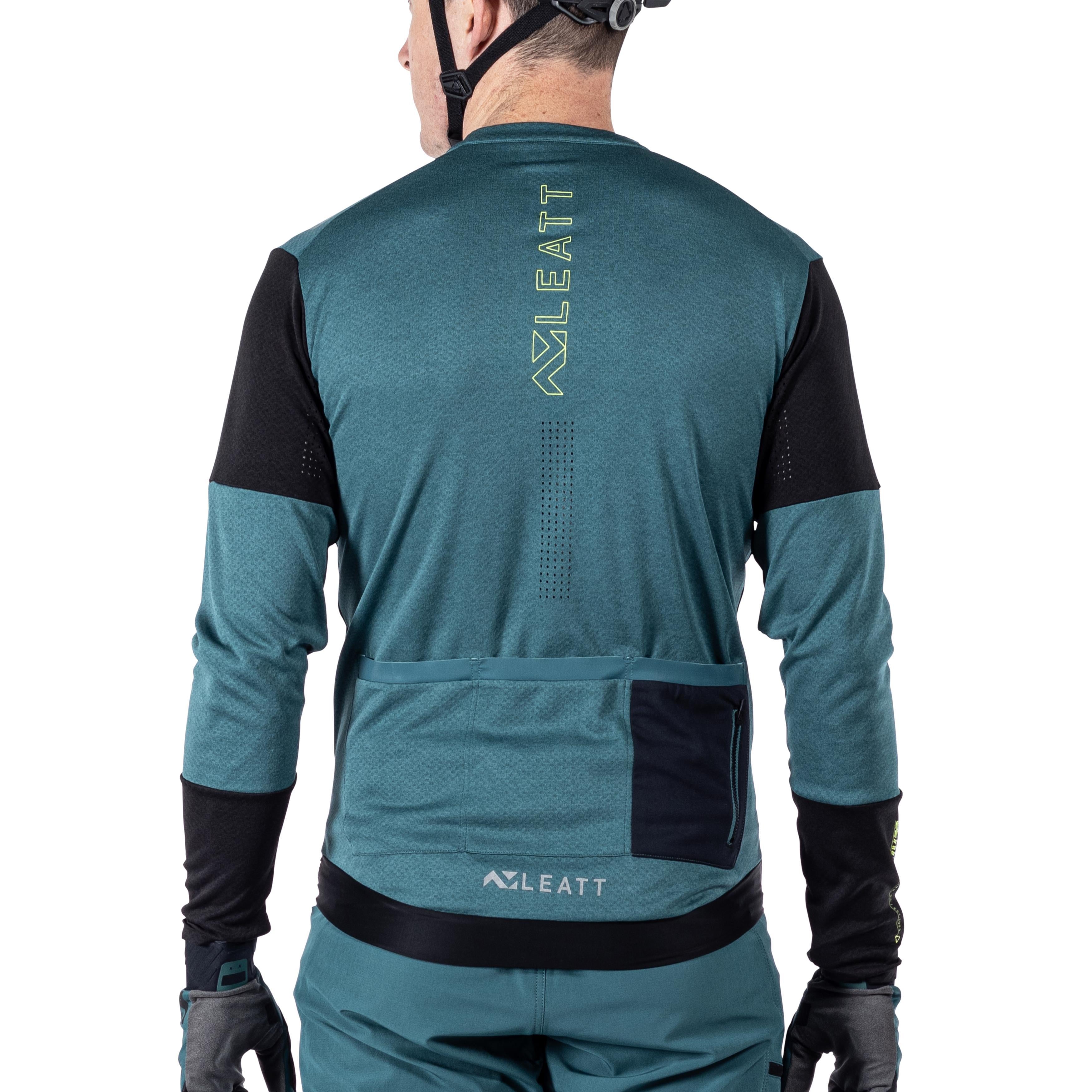 Leatt Trail 4.0 MTB Jersey Teal