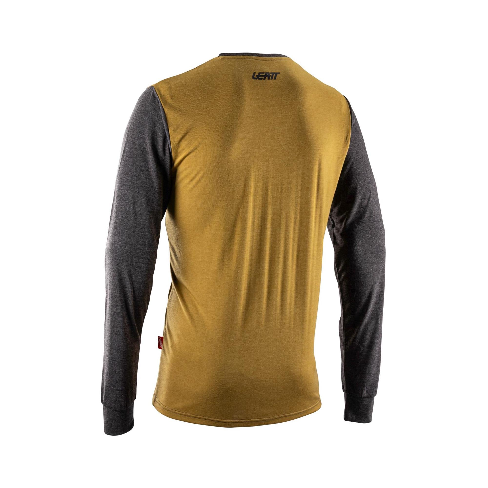 Leatt Long Sleeve Tech T-shirt Brass Brown