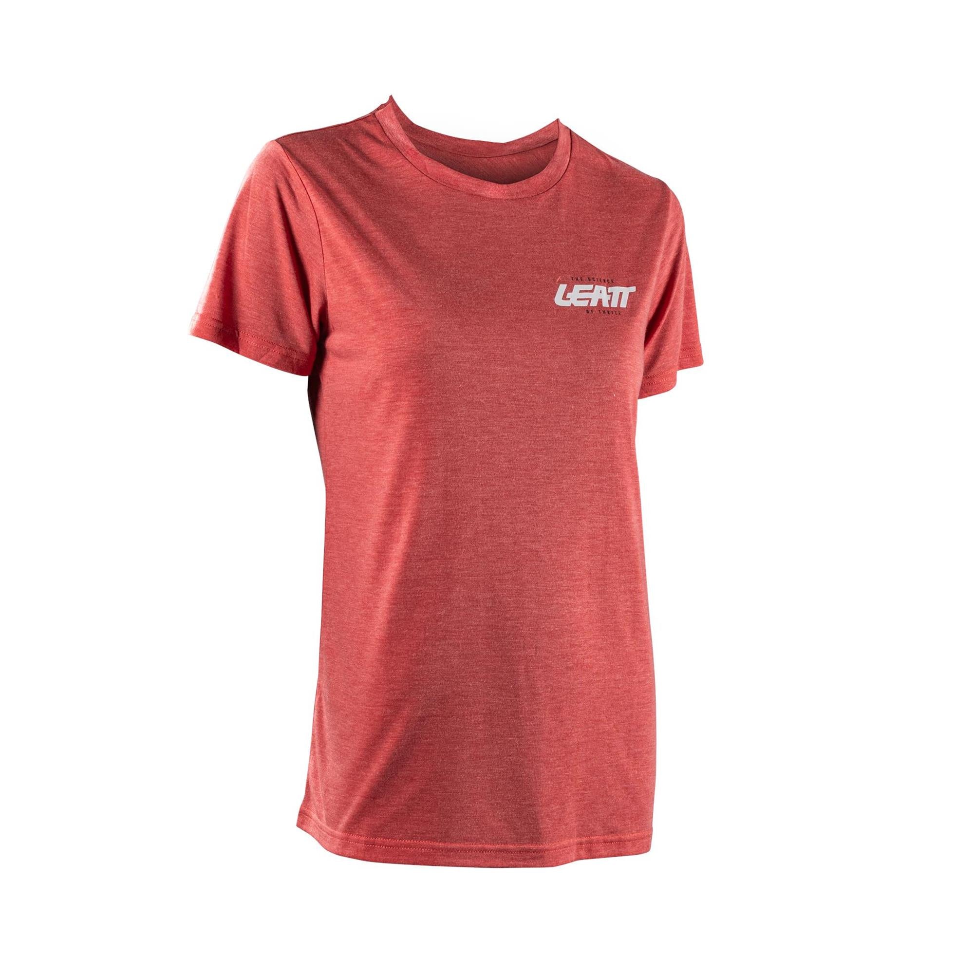 Leatt Womens Tech T-Shirt Dusty Red