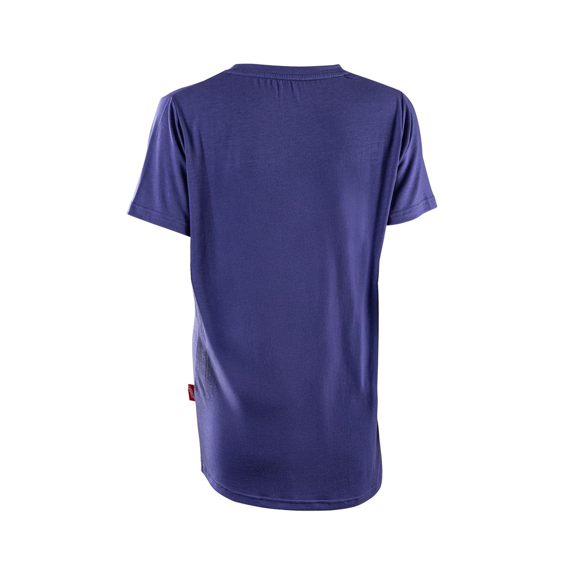 Leatt Womens Tech T-Shirt Cosmic Blue
