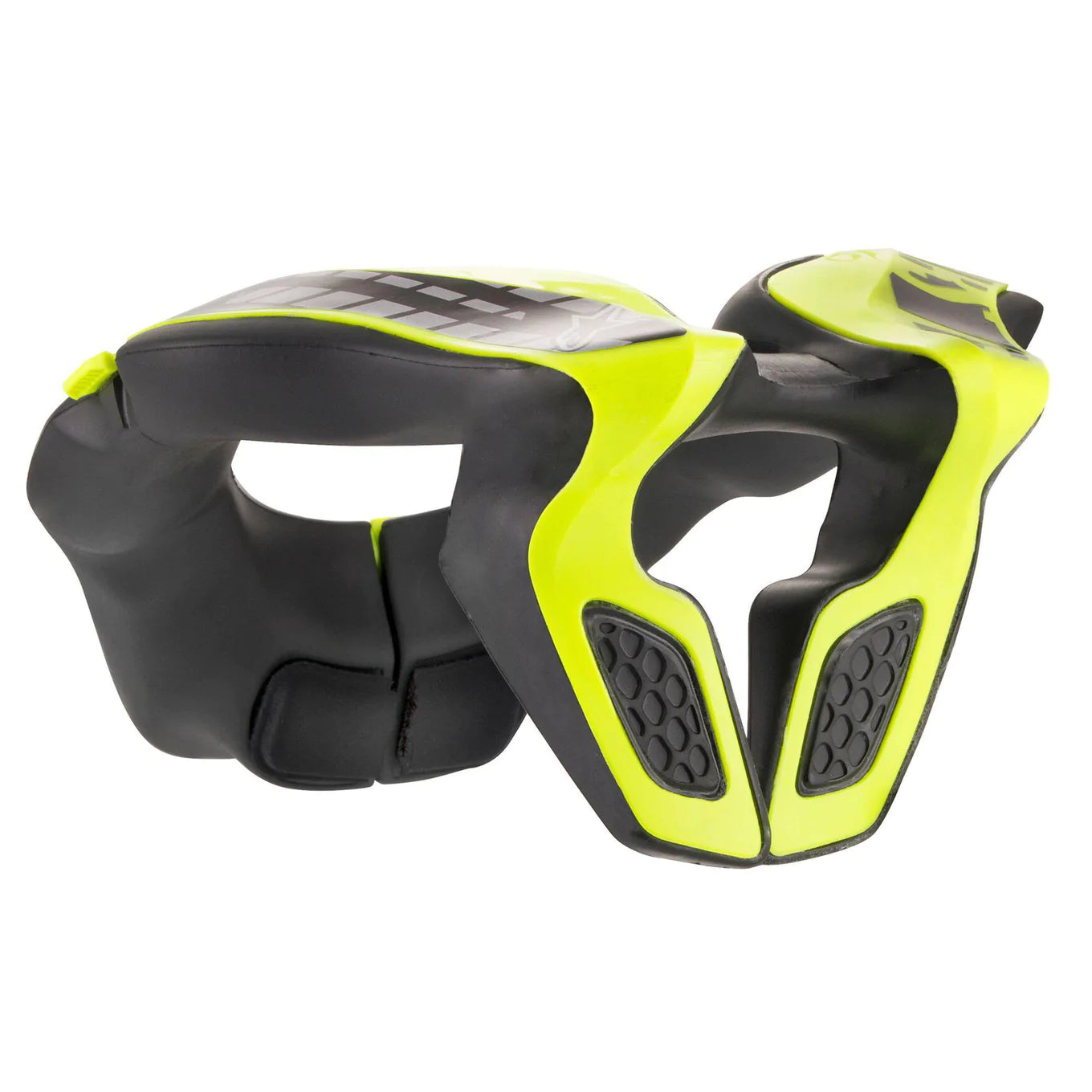 Alpinestars YOUTH Neck Support Black Yellow Fluo
