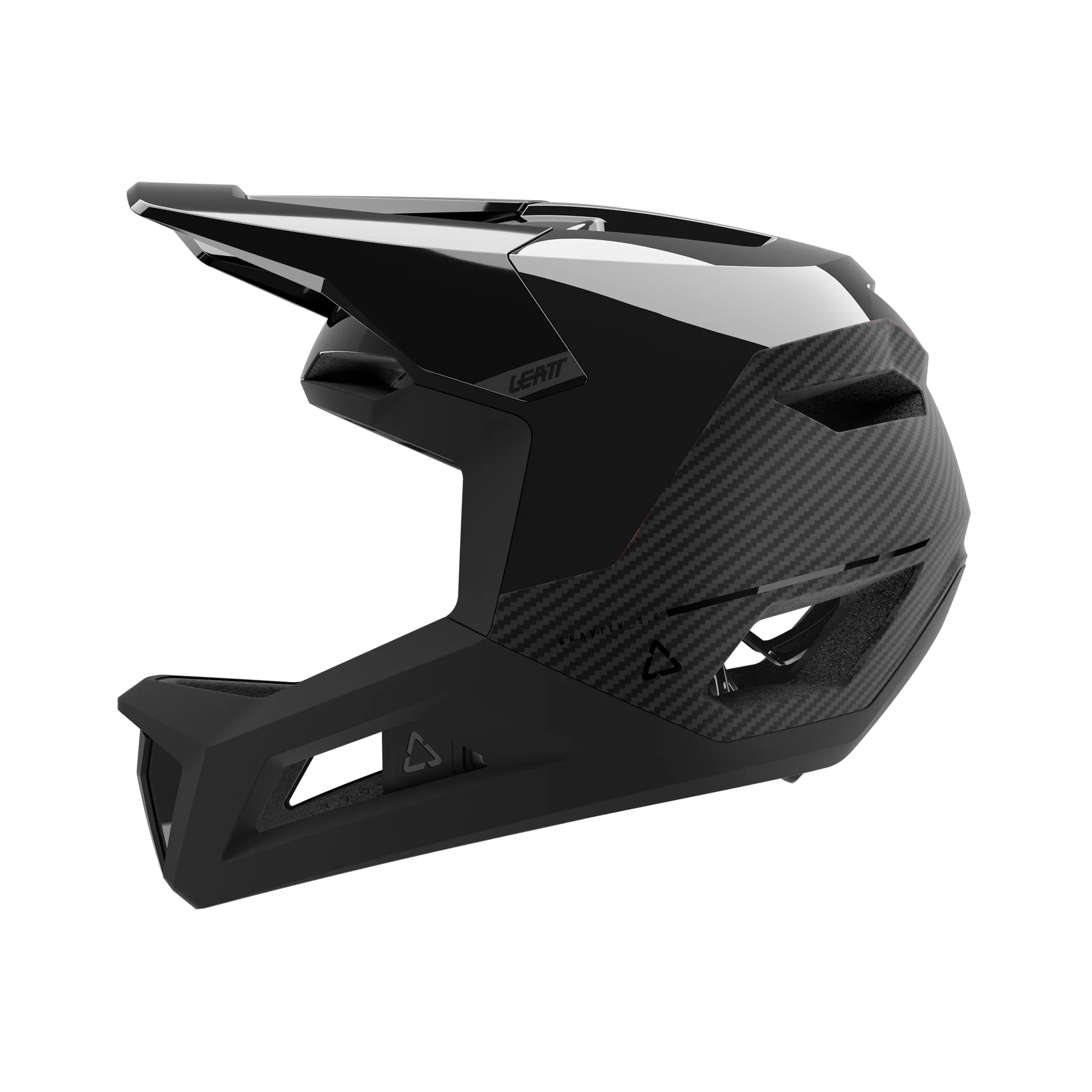 Leatt Gravity 5.0 MTB Helmet Stealth Black