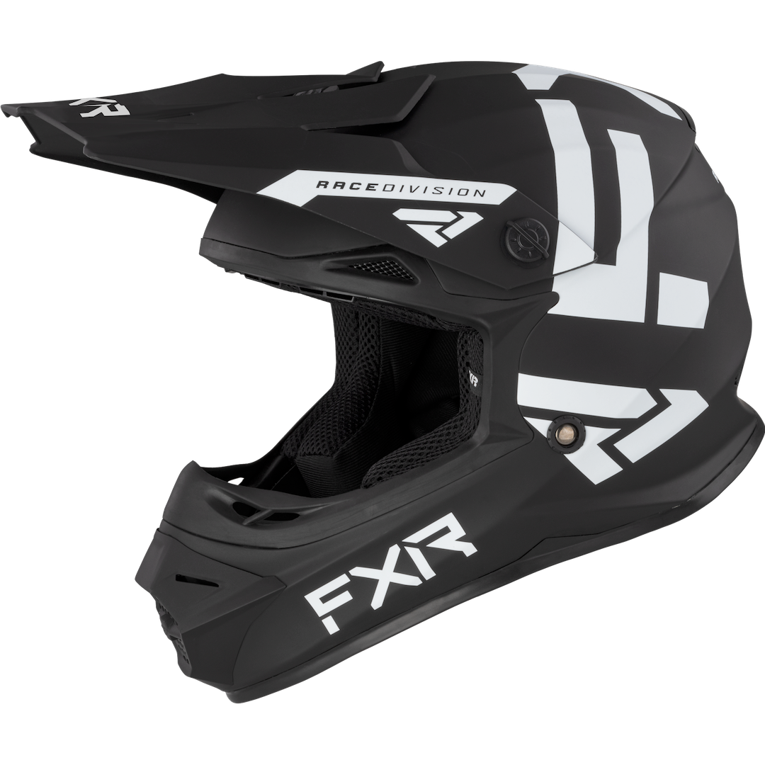 FXR YOUTH Legion Helmet Black/White