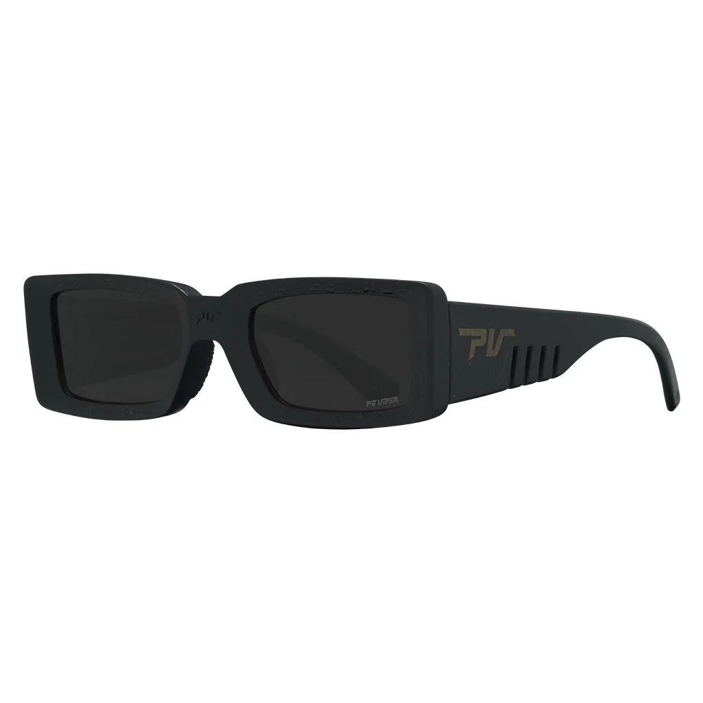 Pit Viper The Blacking Out Low Bones Sunglasses - Smoke Lens