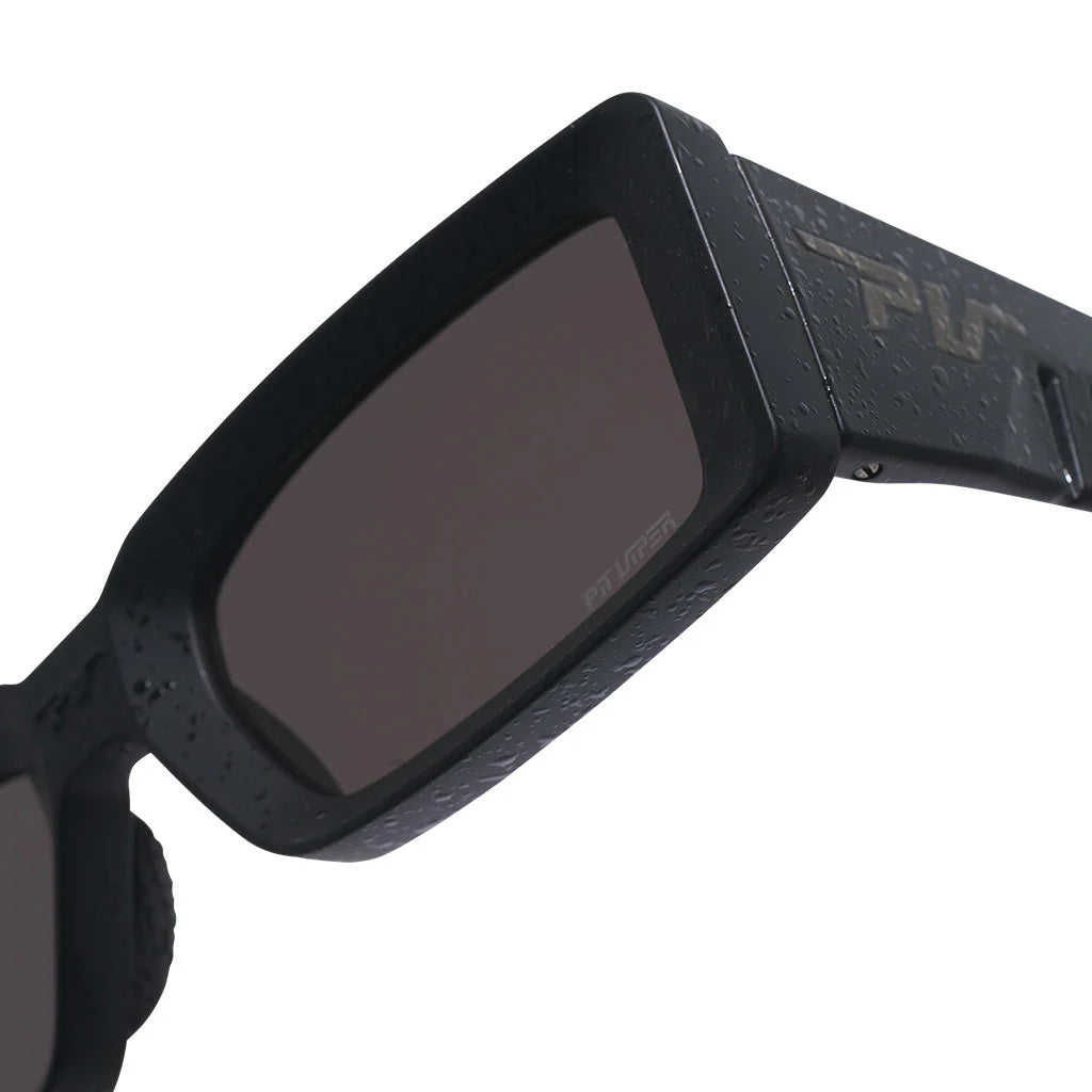 Pit Viper The Blacking Out Low Bones Sunglasses - Smoke Lens