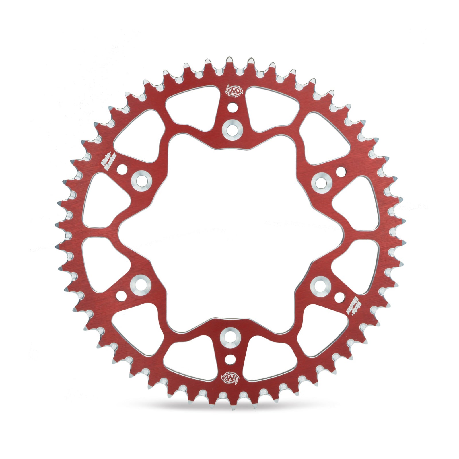Moto-Master 7075 Series Alu. Rear Sprocket KTM SX/SXF EXC/EXC-F 91-26, Husky TC/FC/TE/FE 14-26 Gas Gas MC/EC/EX 21-26, Triumph TF 250/450 X/E 25-26 Red
