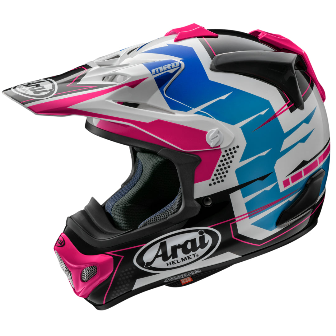 Arai MX-V Evo Stingray MX Helmet Pink