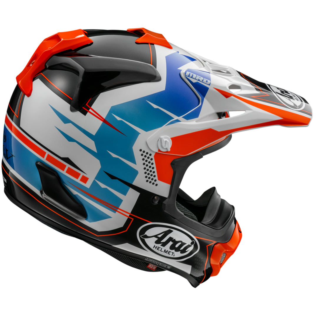 Arai MX-V Evo Stingray MX Helmet Red